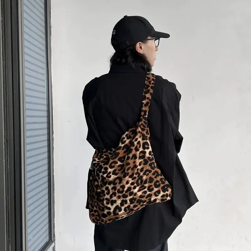 Leopard Print Shoulder Bag