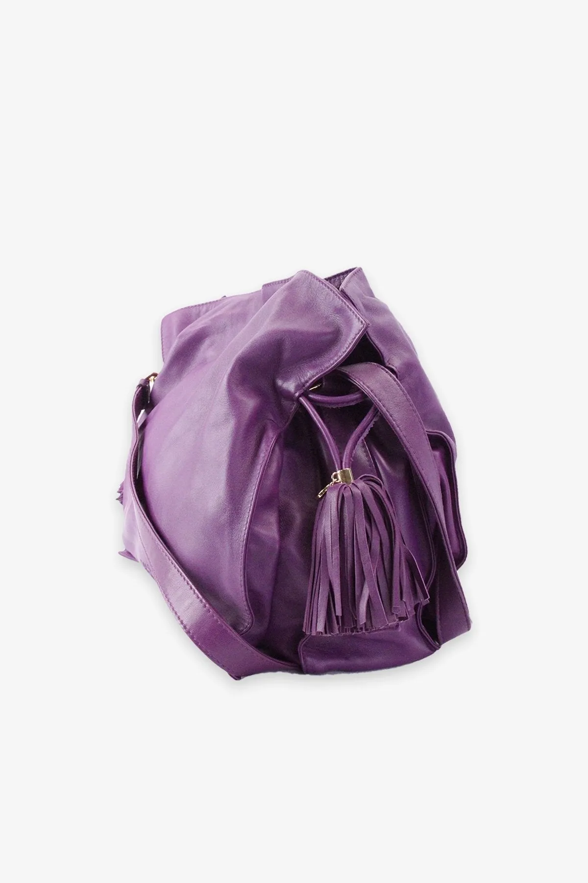 Loewe Purple Flamingo Handbag