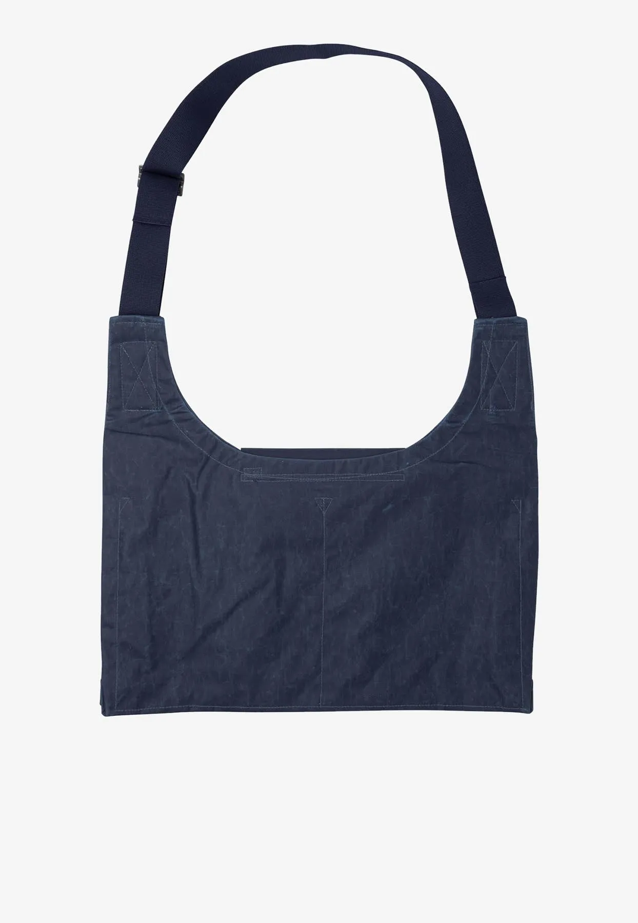 Logo Print Messenger Bag