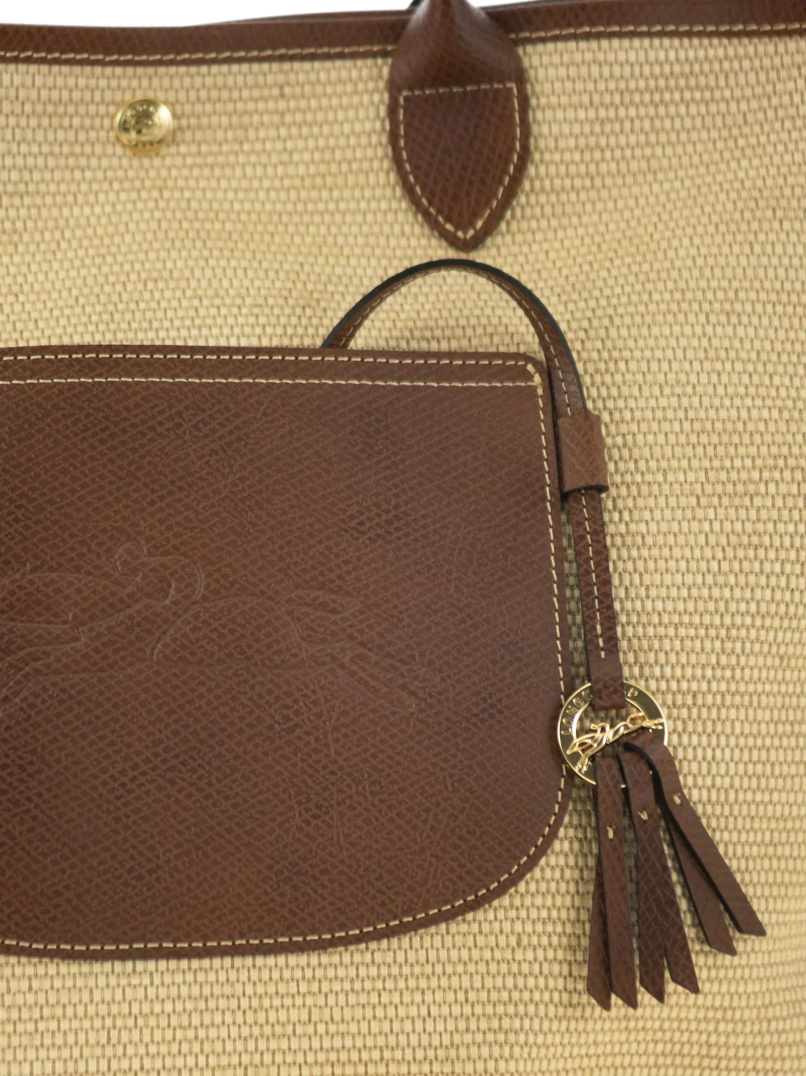 Longchamp Le Panier Pliage Basket Bag L L