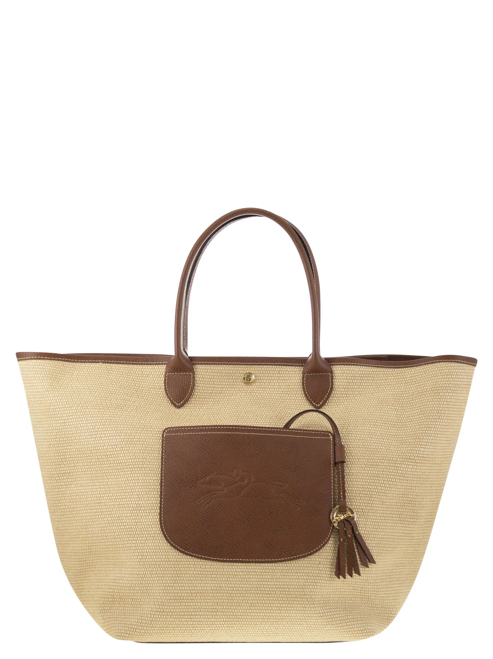 Longchamp Le Panier Pliage Basket Bag L L
