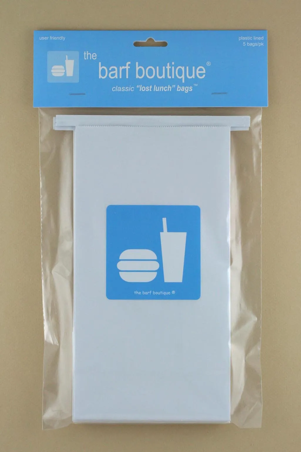 Lost Lunch Bags® - Vomit/Barf Bags (5/pk)