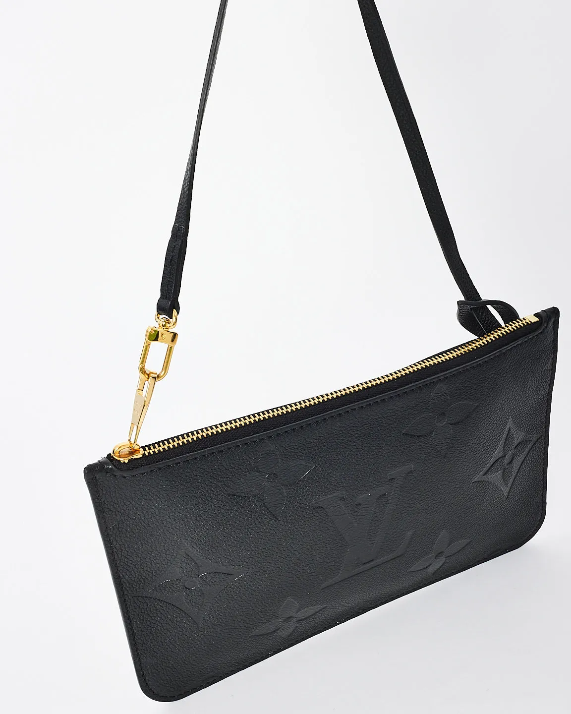 Louis Vuitton Black Empreinte Wristlet Pouch