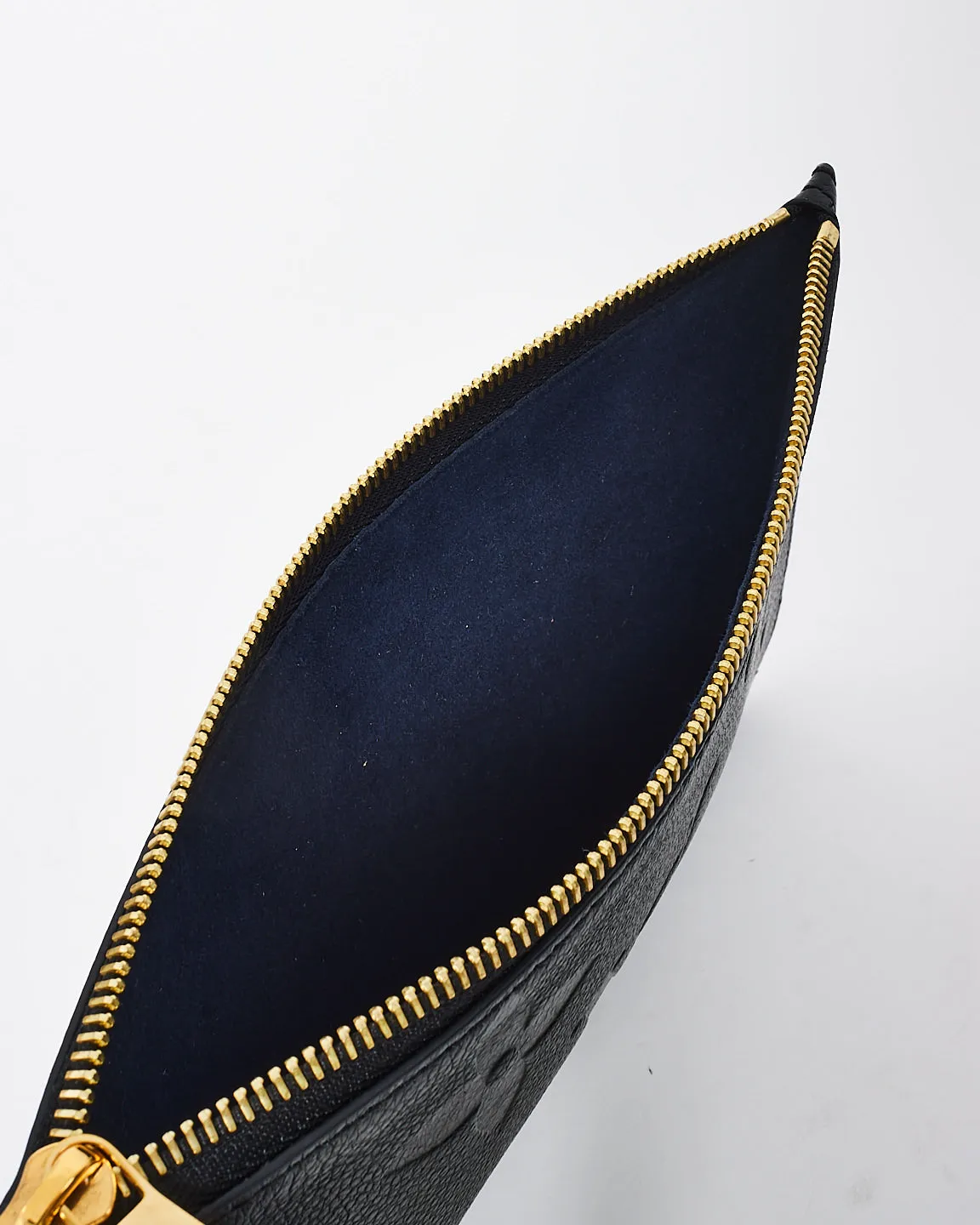 Louis Vuitton Black Empreinte Wristlet Pouch