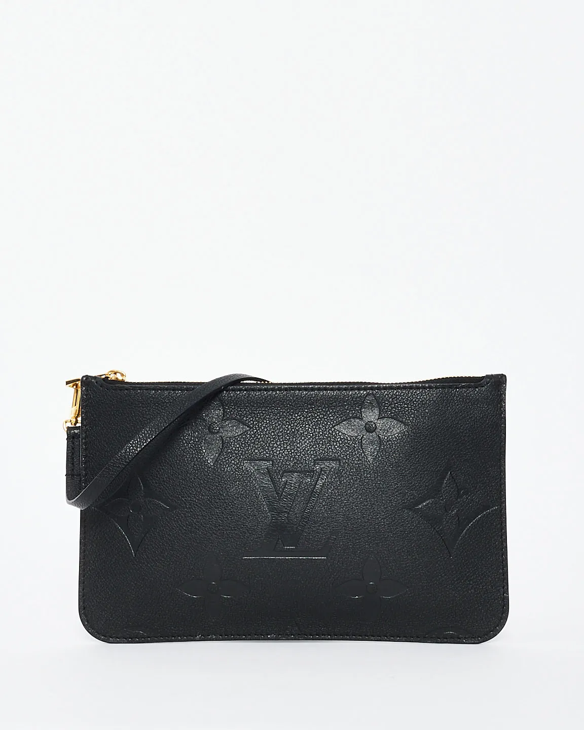 Louis Vuitton Black Empreinte Wristlet Pouch