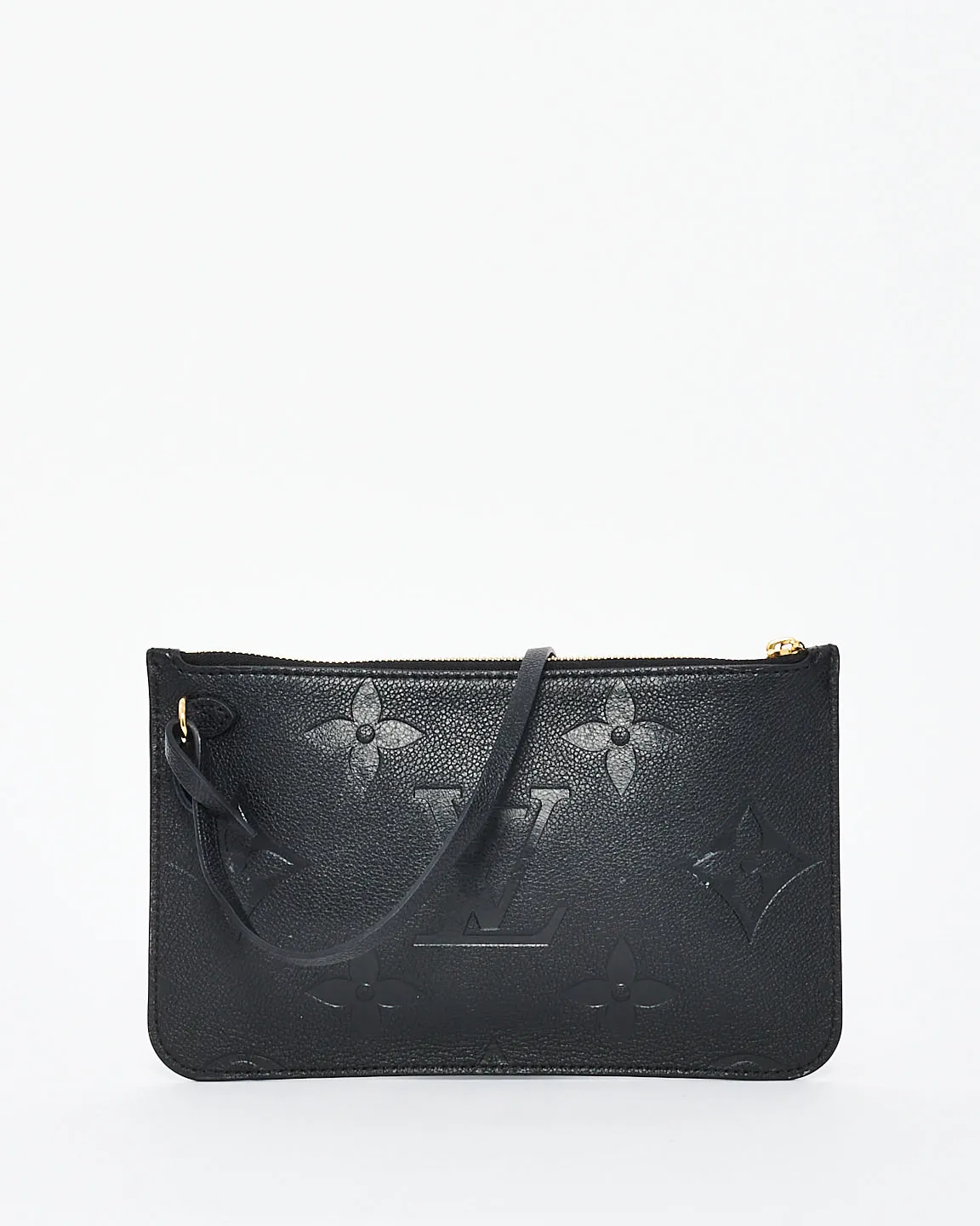 Louis Vuitton Black Empreinte Wristlet Pouch