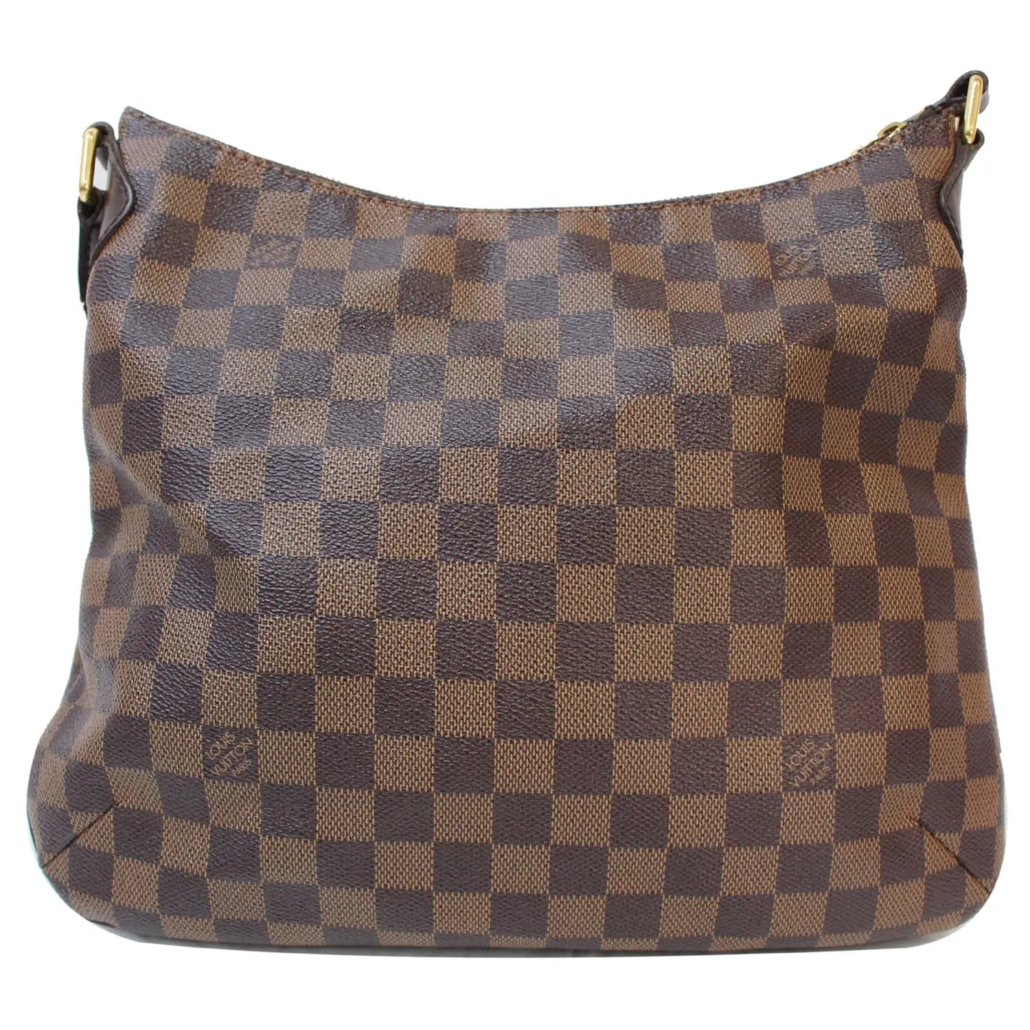LOUIS VUITTON Bloomsbury PM Damier Ebene Crossbody Bag Brown