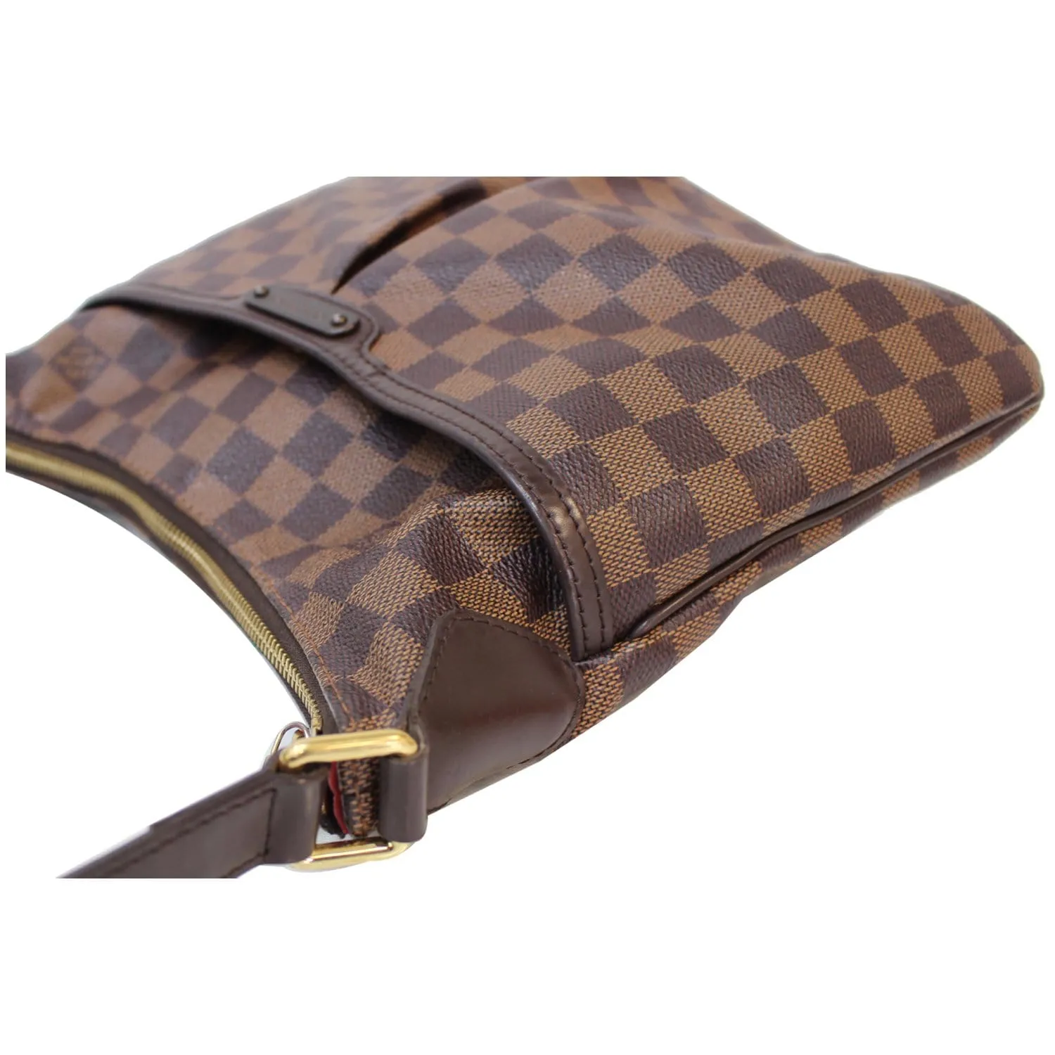 LOUIS VUITTON Bloomsbury PM Damier Ebene Crossbody Bag Brown