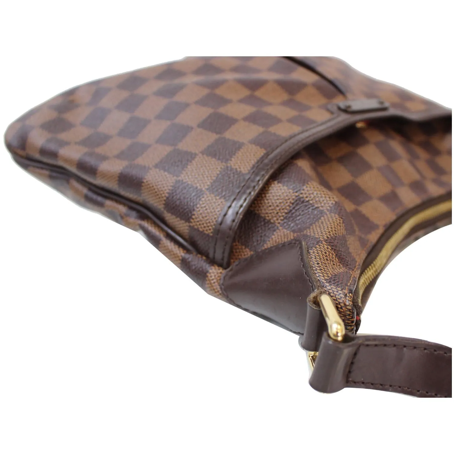 LOUIS VUITTON Bloomsbury PM Damier Ebene Crossbody Bag Brown
