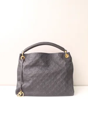 Louis Vuitton Blue Emprente Artsy MM