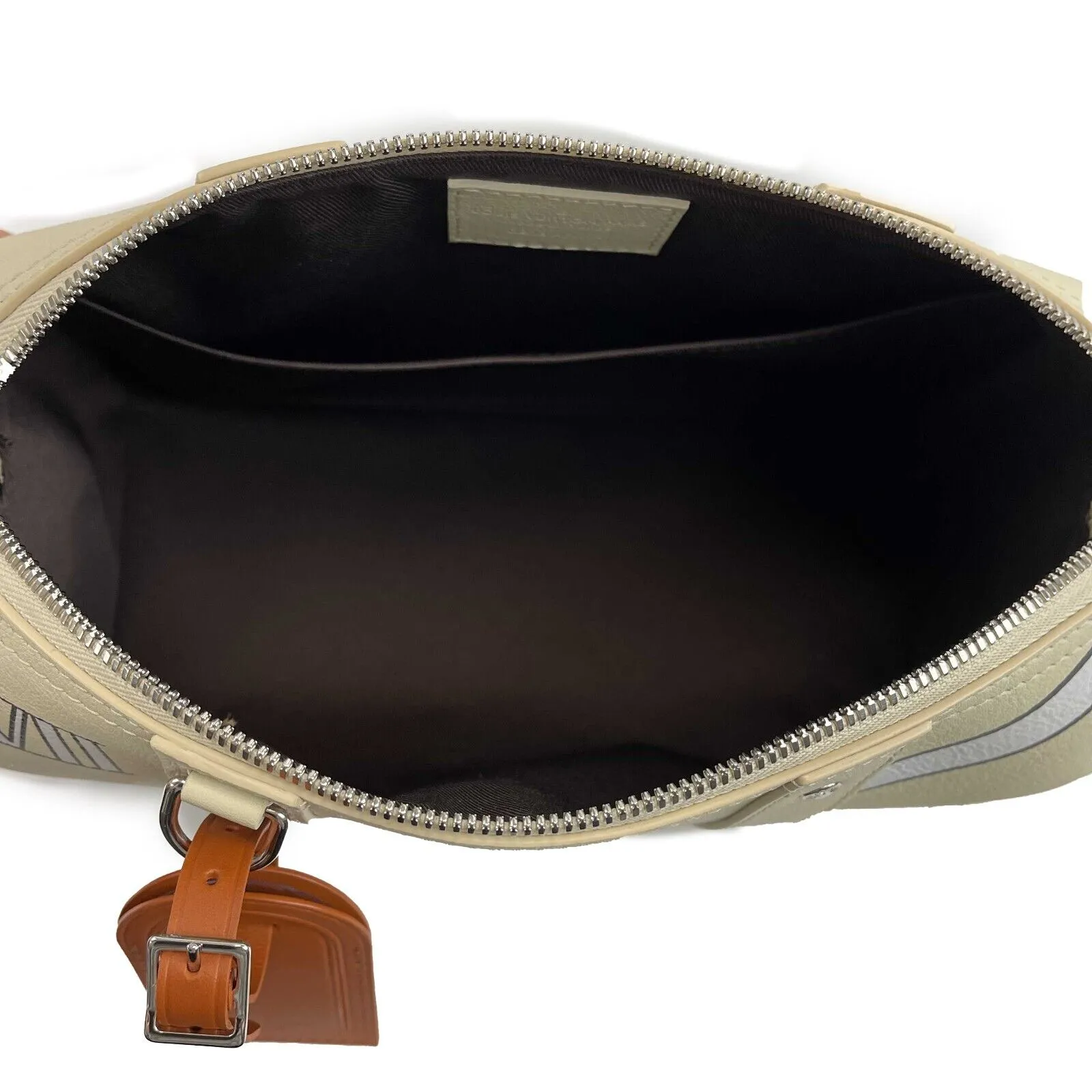 Louis Vuitton - City Keepall Bag Trunk L'oeil Calf Leather Cream Shoulder Bag