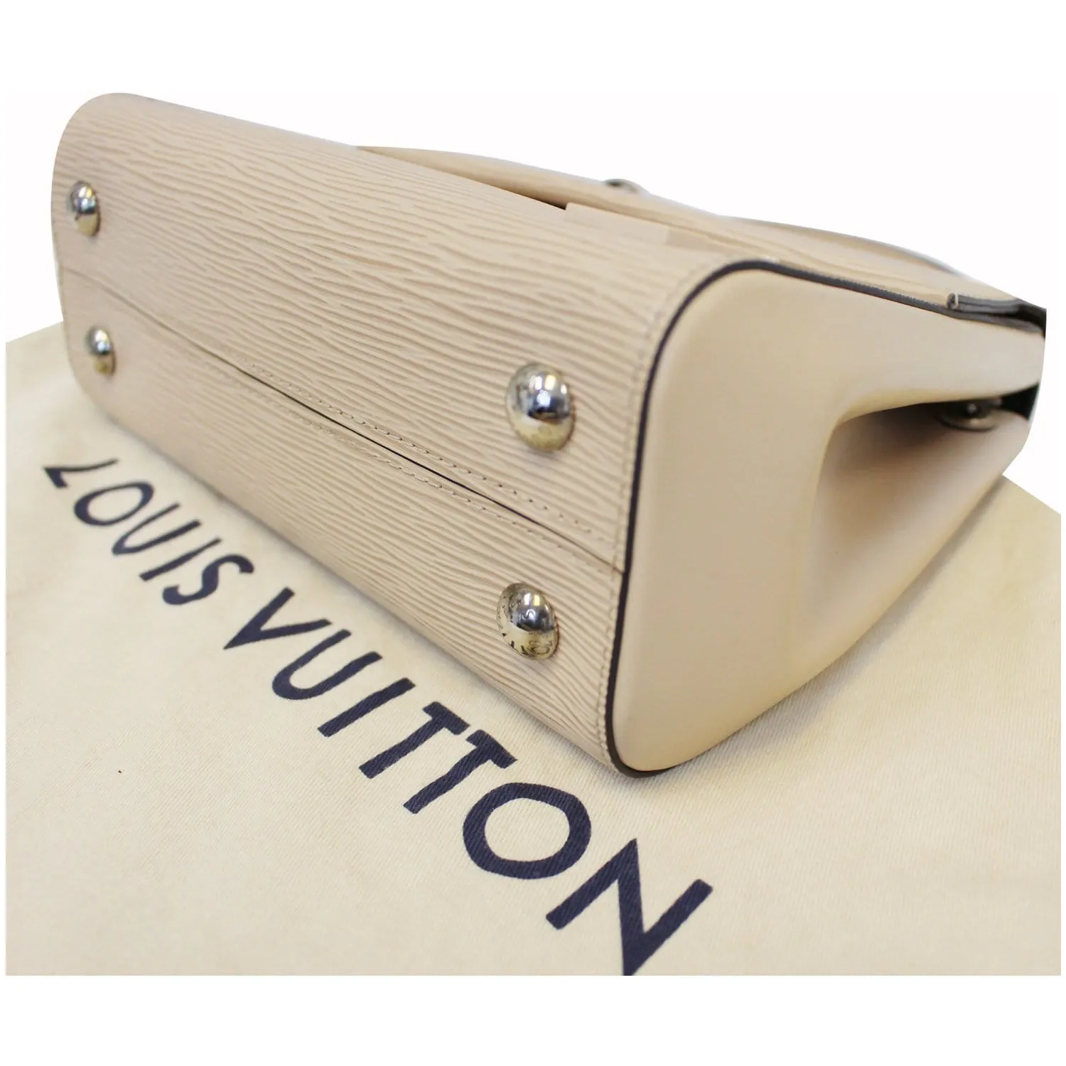 LOUIS VUITTON Cluny MM Epi Leather Shoulder Bag Dune