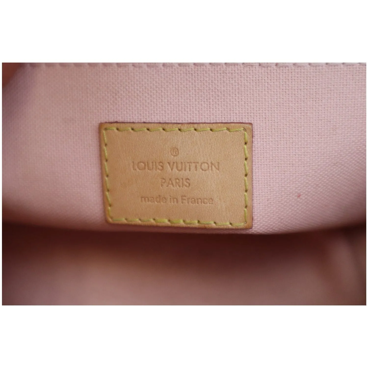 LOUIS VUITTON Croisette Damier Azur Satchel Crossbody Bag White