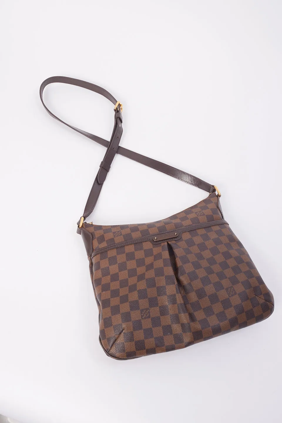 Louis Vuitton Damier Ebene Bloomsbury PM Messenger Bag