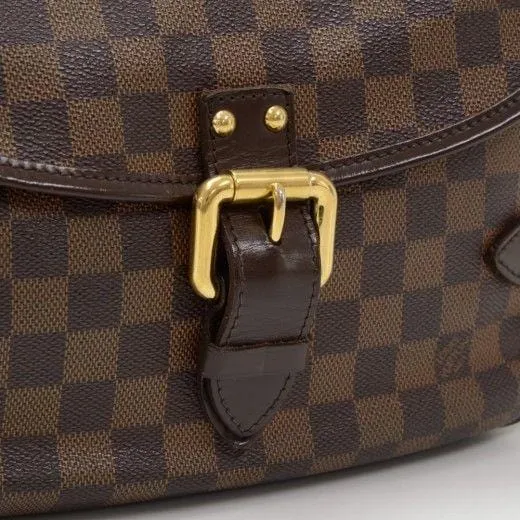 LOUIS VUITTON Damier Ebene Highbury Shoulder Handbag - Sale