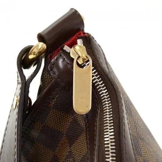 LOUIS VUITTON Damier Ebene Highbury Shoulder Handbag - Sale