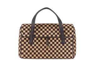 LOUIS VUITTON DAMIER SAUVAGE LIONNE SATCHEL (M92131) NO DUST COVER