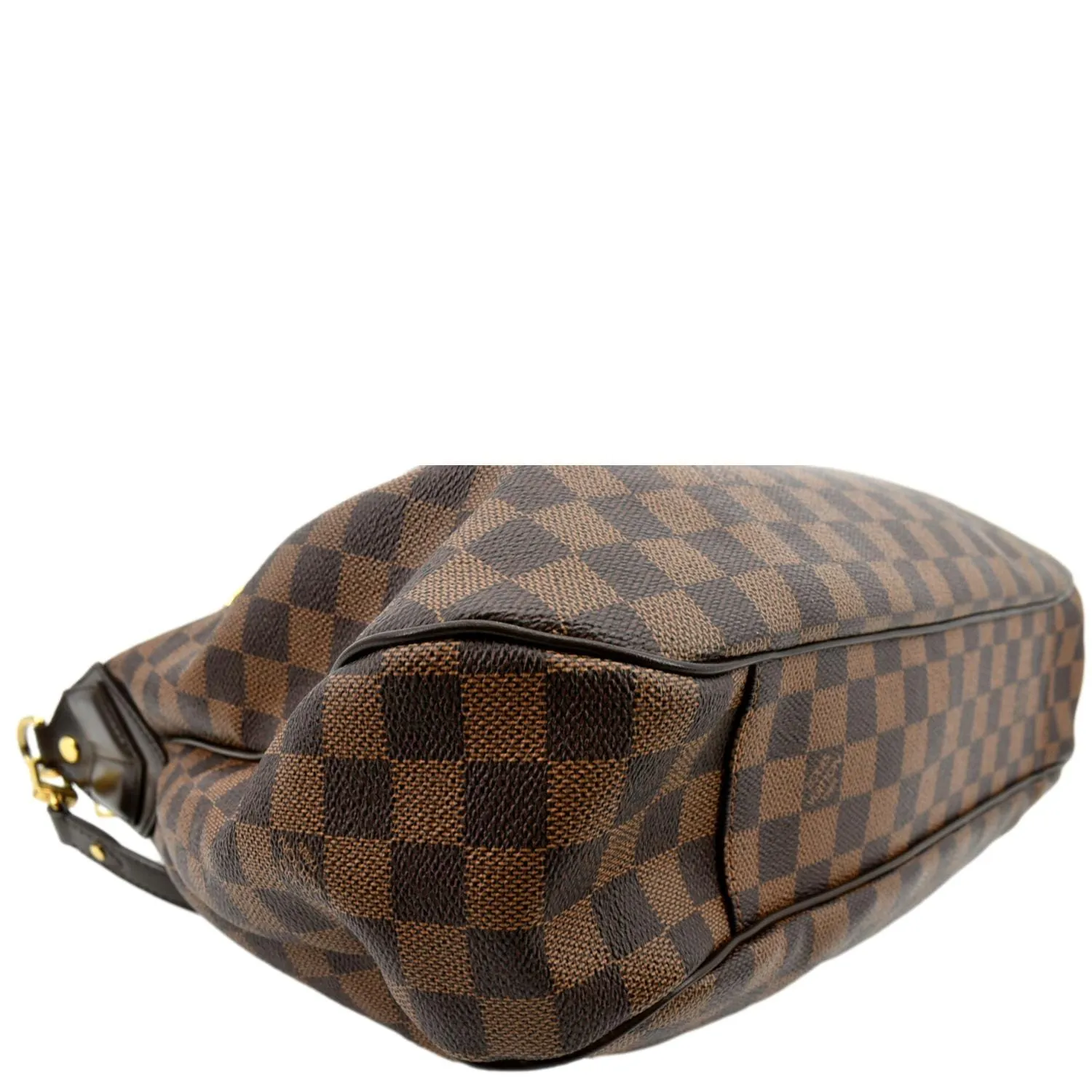 LOUIS VUITTON Evora MM Damier Ebene Shoulder Bag Brown
