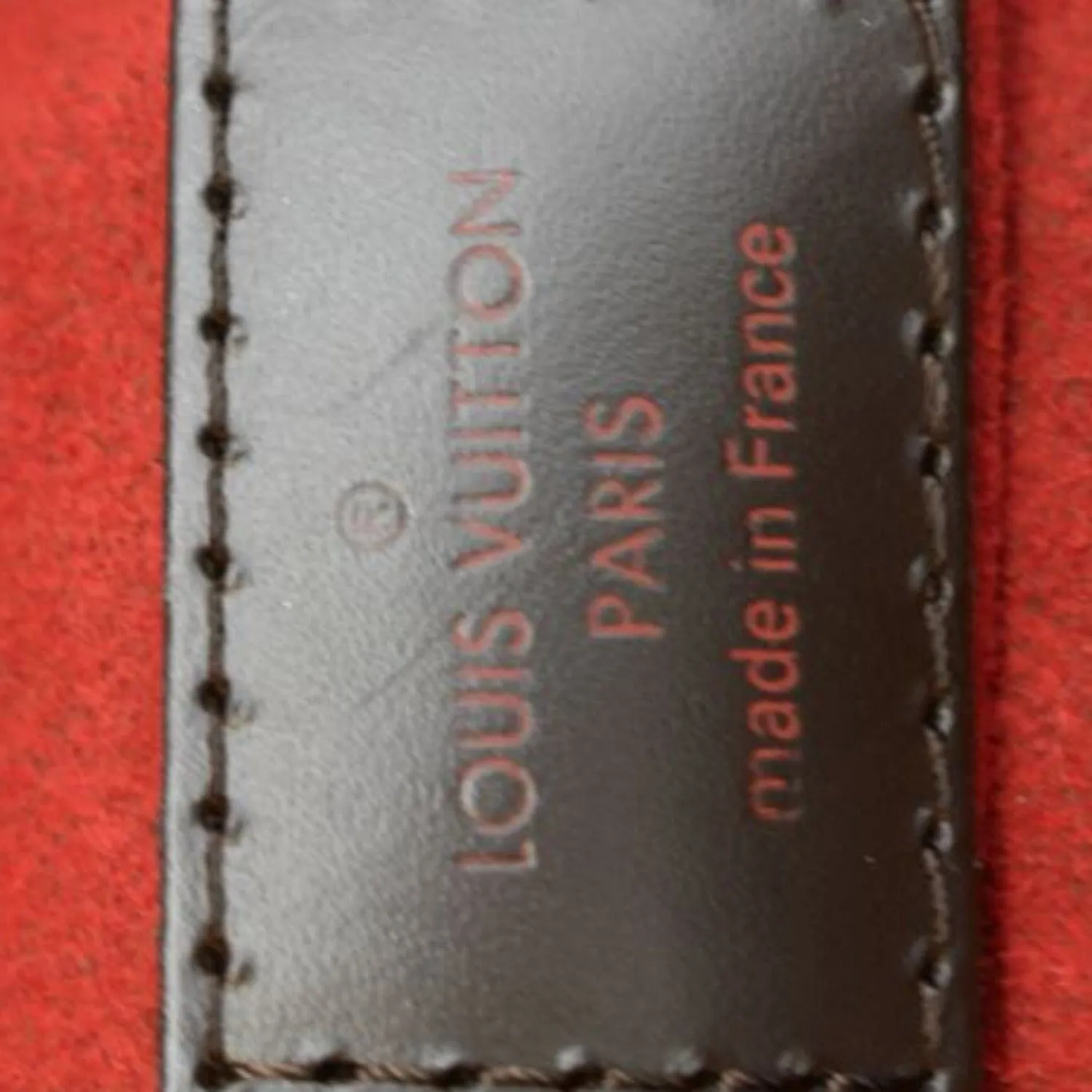 LOUIS VUITTON Evora MM Damier Ebene Shoulder Bag Brown