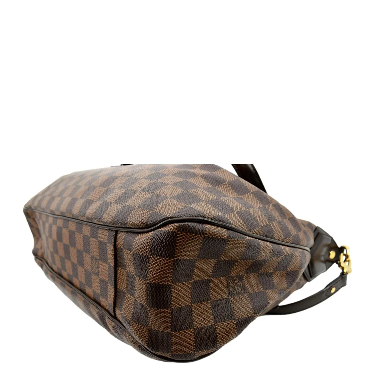 LOUIS VUITTON Evora MM Damier Ebene Shoulder Bag Brown