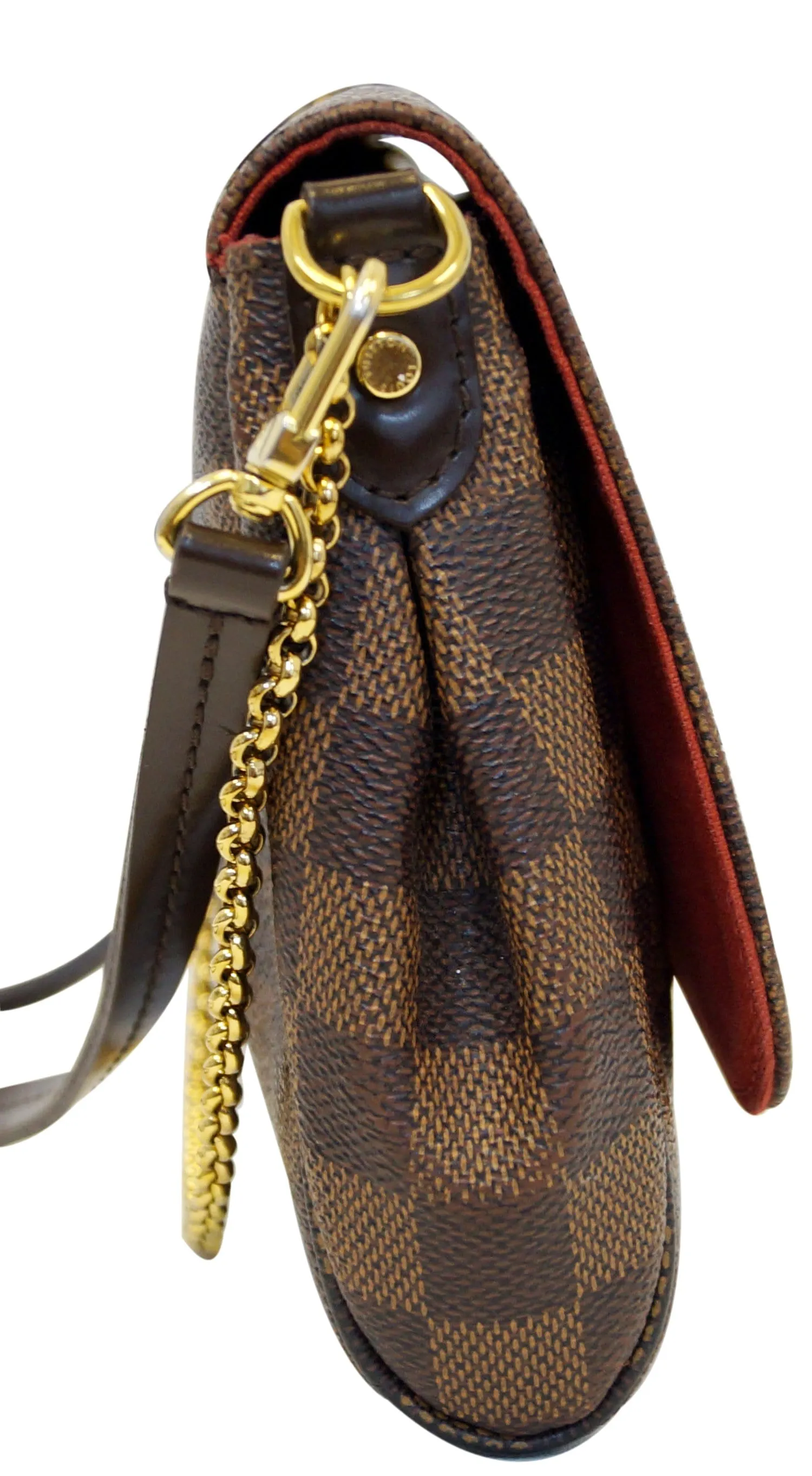 LOUIS VUITTON Favorite MM Damier Ebene Crossbody Bag