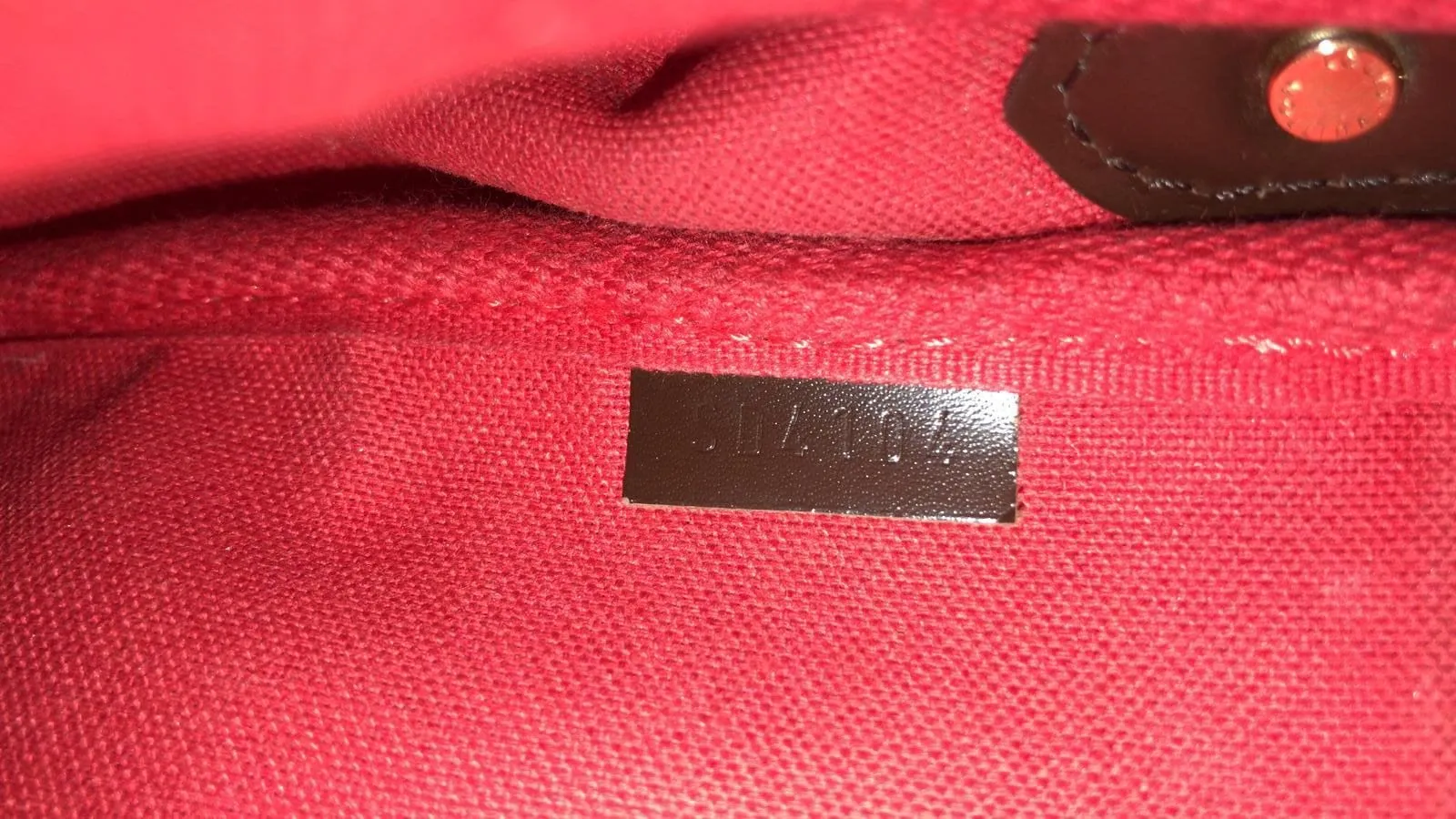LOUIS VUITTON Favorite MM Damier Ebene Crossbody Bag