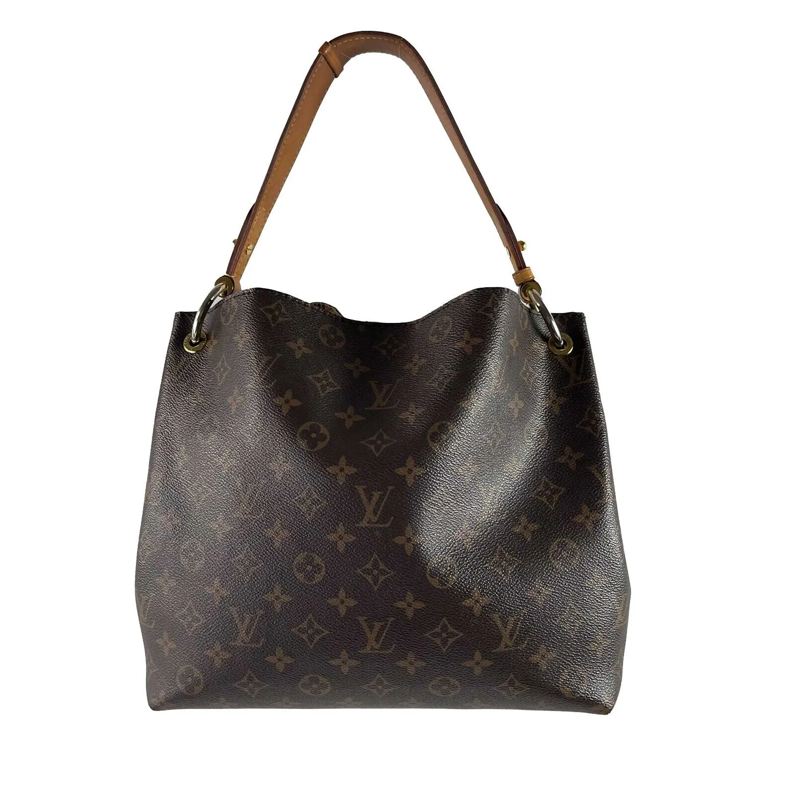 Louis Vuitton Graceful PM in Monogram Canvas Brown Shoulder Handbag