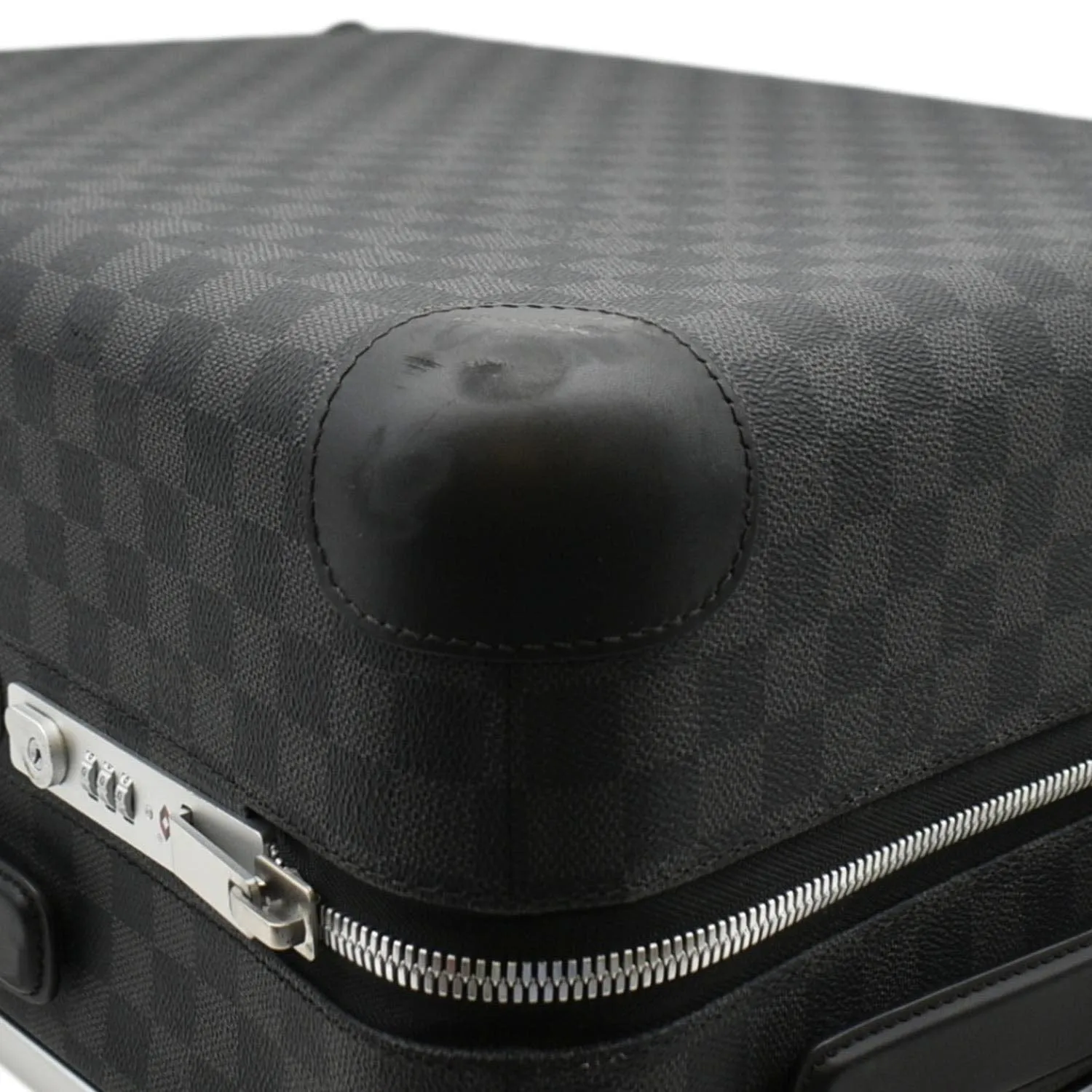 LOUIS VUITTON Horizon 55 Damier Graphite Canvas Rolling Suitcase Black