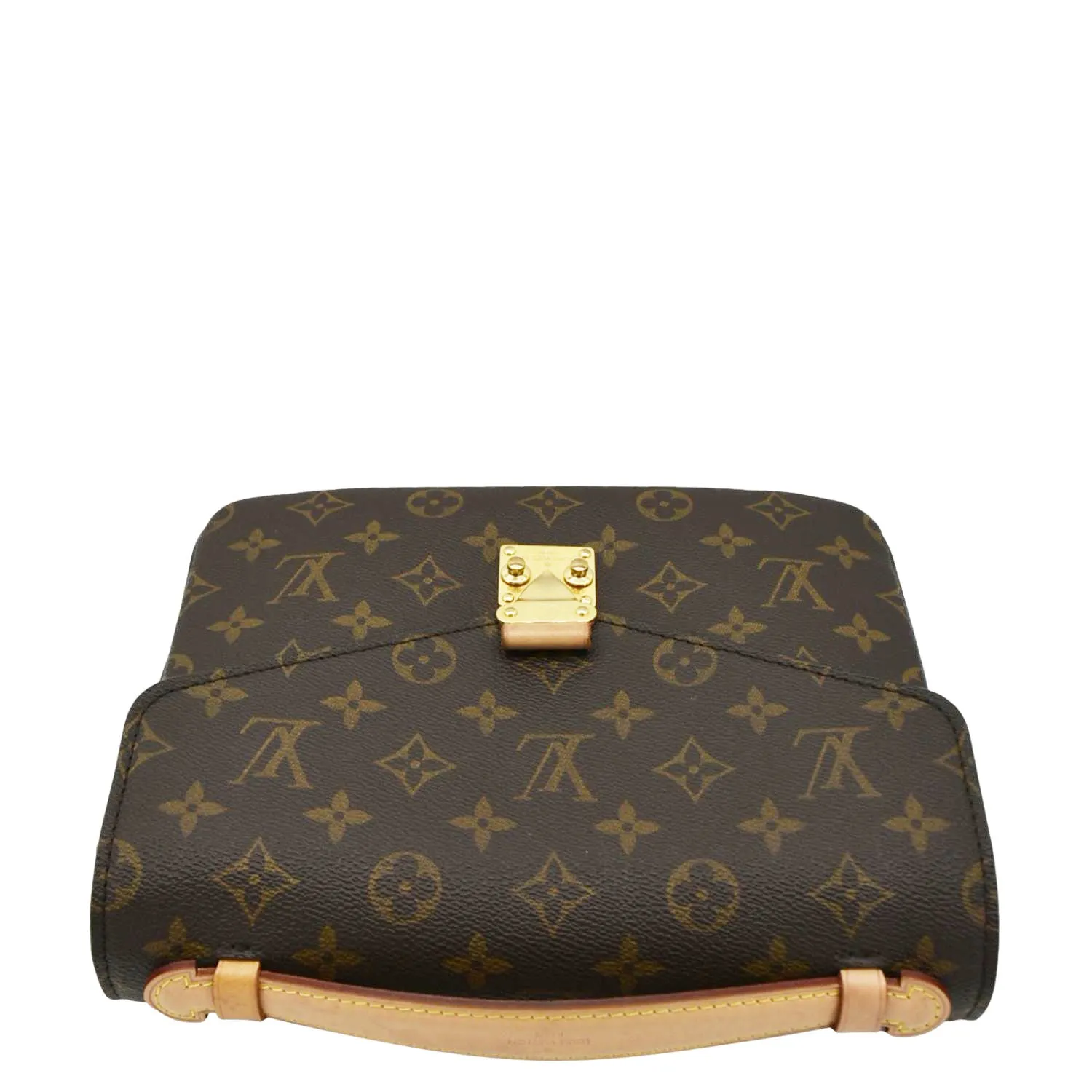 LOUIS VUITTON Metis Pochette Monogram Canvas Crossbody Bag Brown