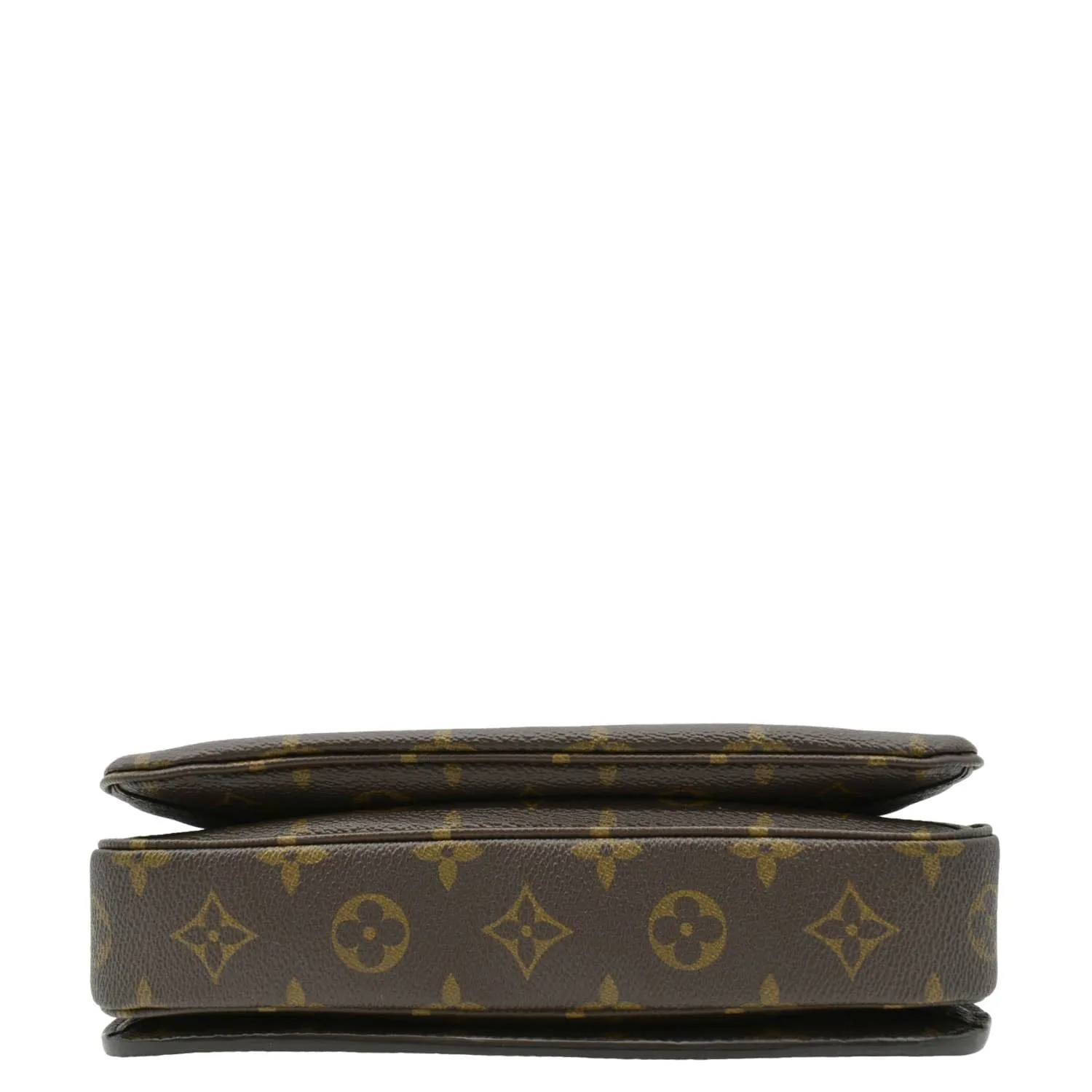 LOUIS VUITTON Metis Pochette Monogram Canvas Crossbody Bag Brown
