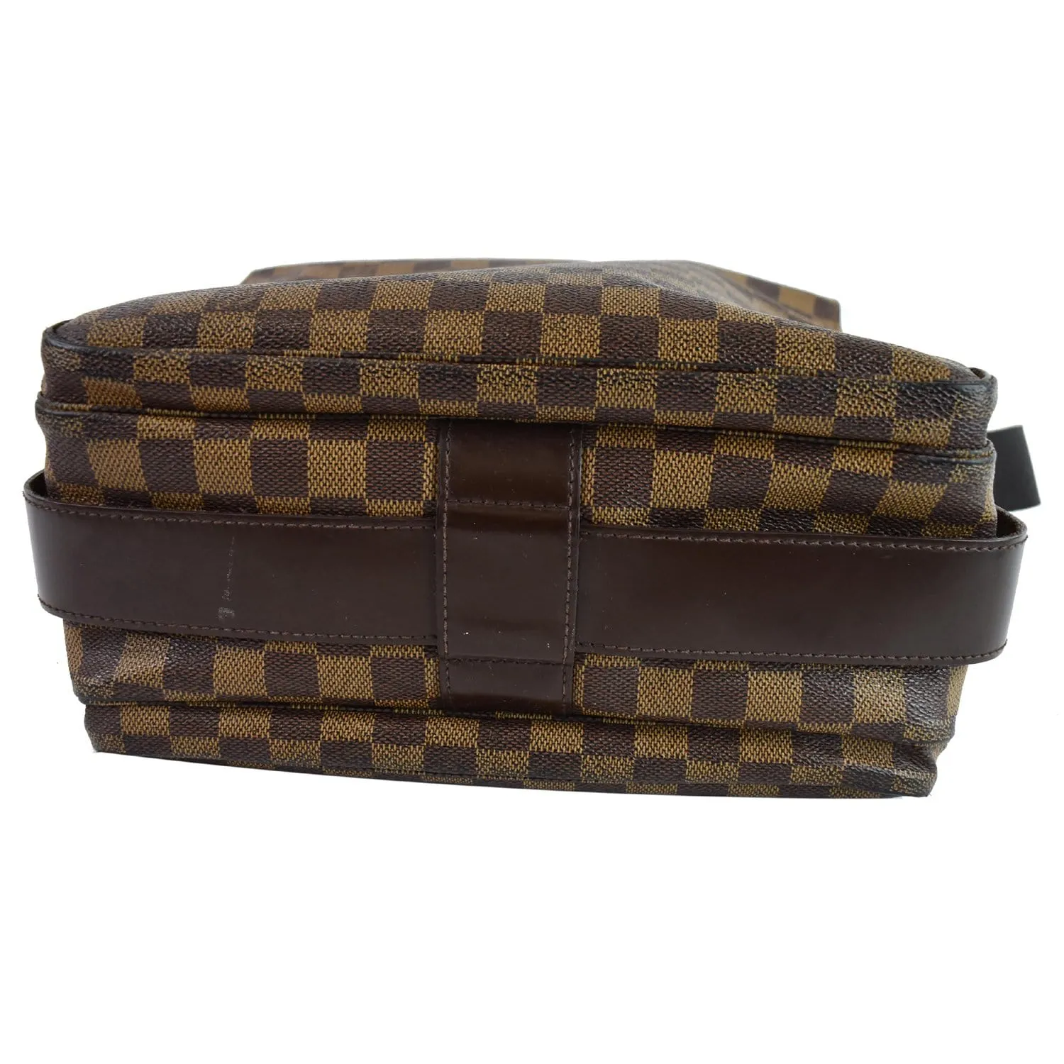 LOUIS VUITTON Naviglio Damier Ebene Messenger Bag Brown - 25% OFF