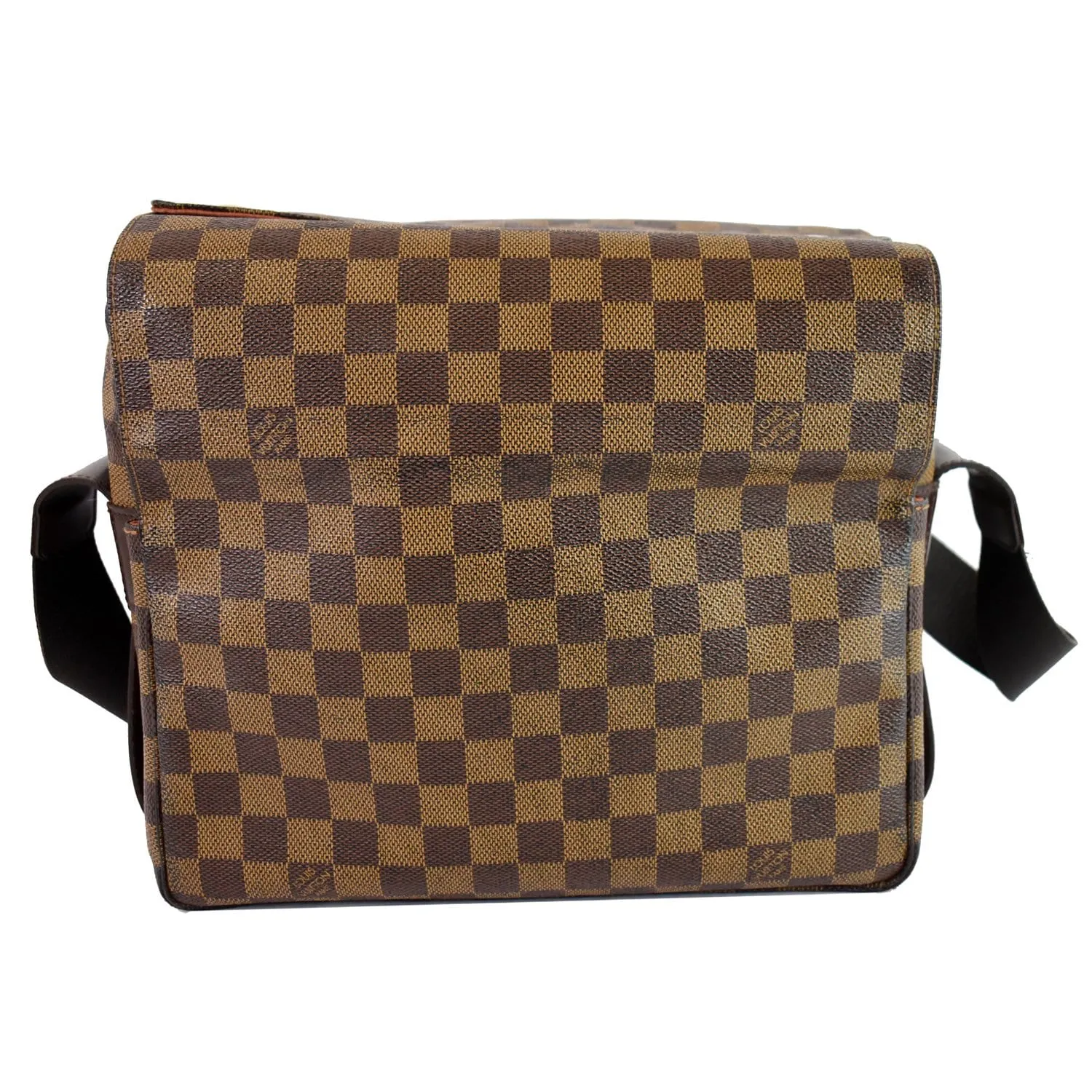 LOUIS VUITTON Naviglio Damier Ebene Messenger Bag Brown - 25% OFF