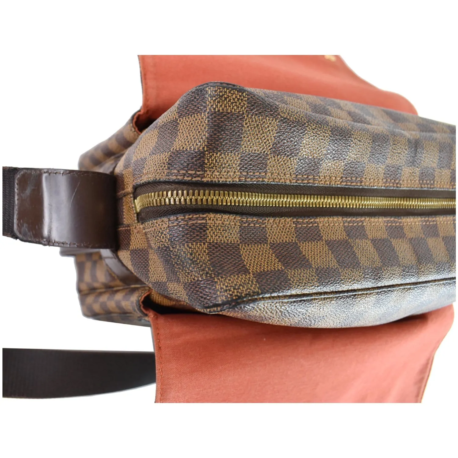 LOUIS VUITTON Naviglio Damier Ebene Messenger Bag Brown - 25% OFF
