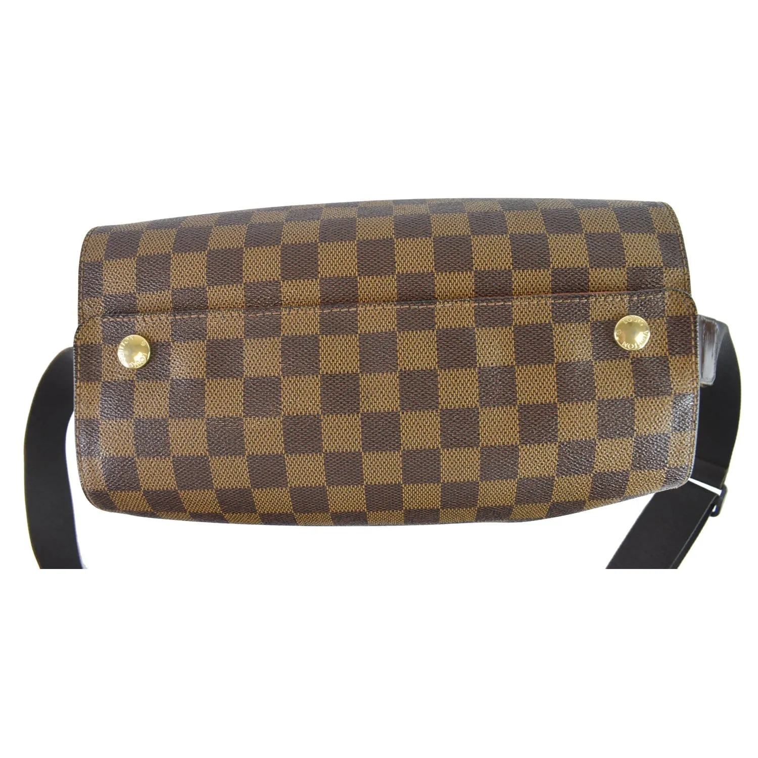 LOUIS VUITTON Naviglio Damier Ebene Messenger Bag Brown - 25% OFF