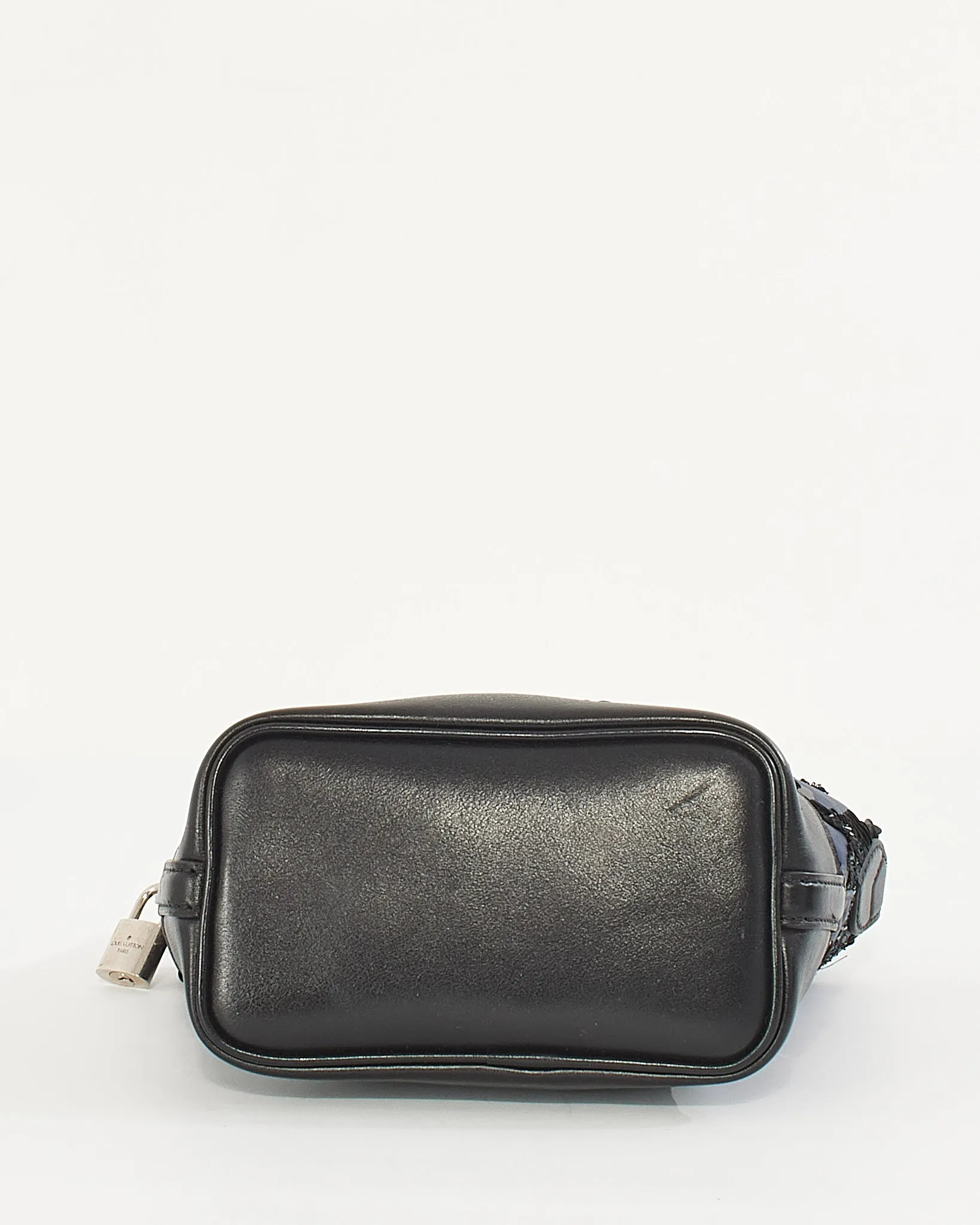 Louis Vuitton Navy/Black Monogram Satin Spotlight Shoulder Bag