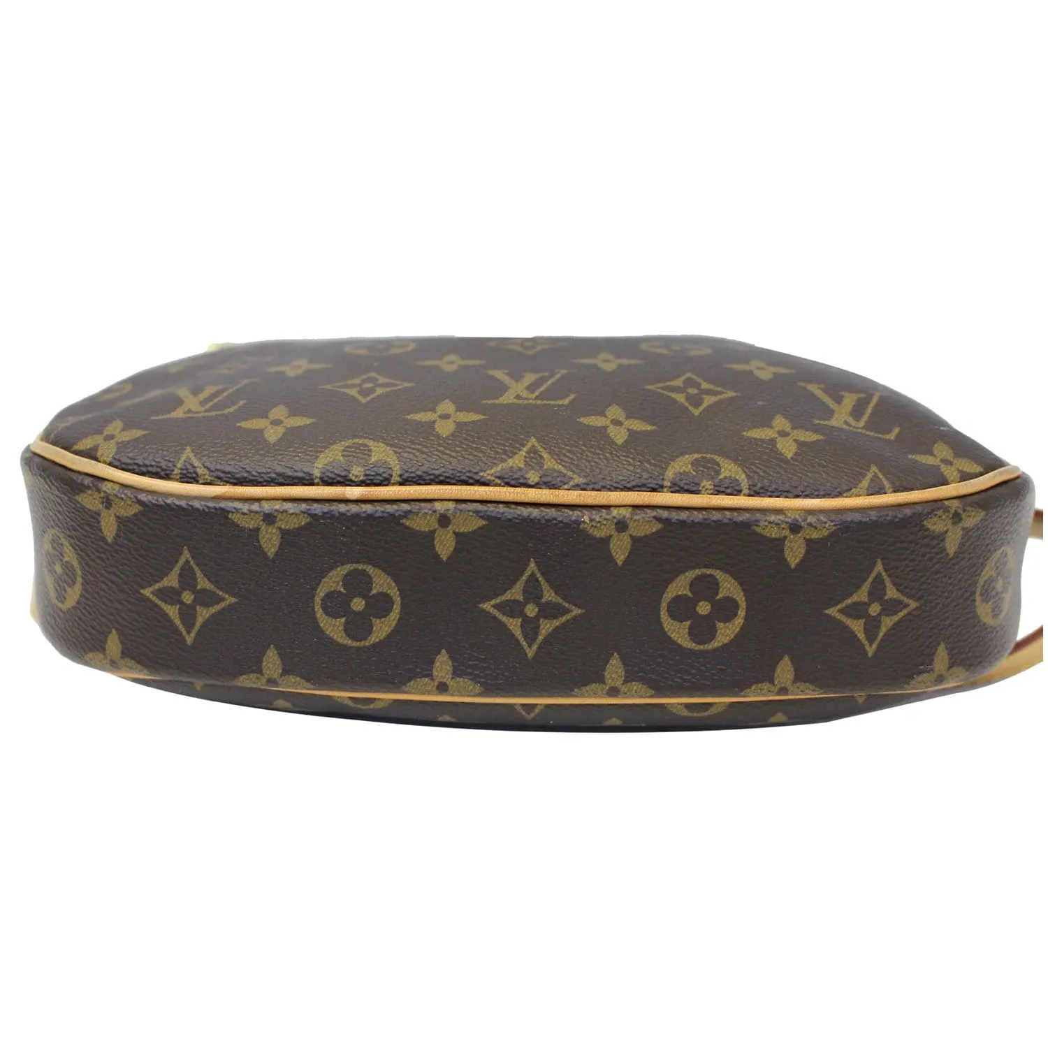 LOUIS VUITTON Odeon PM Monogram Canvas Shoulder Crossbody Bag Brown