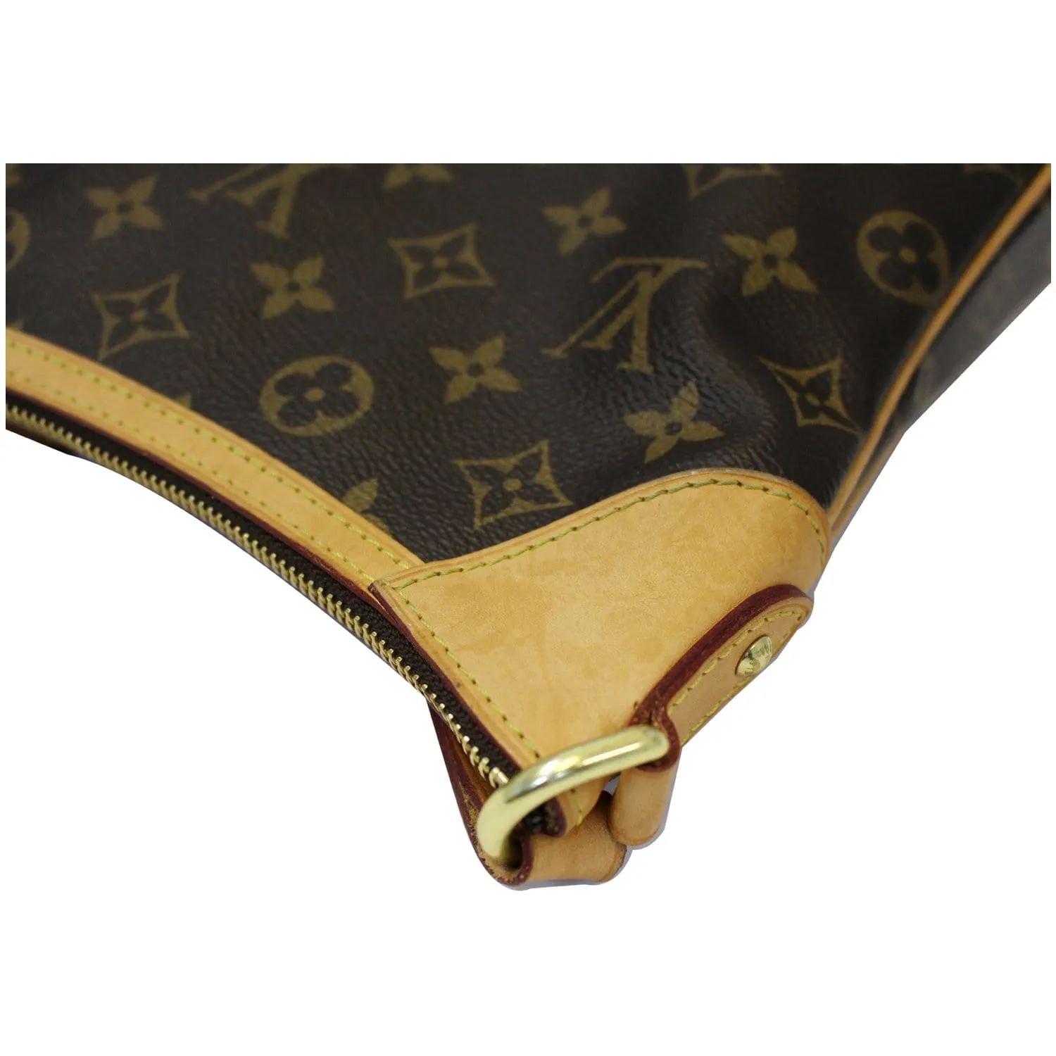 LOUIS VUITTON Odeon PM Monogram Canvas Shoulder Crossbody Bag Brown