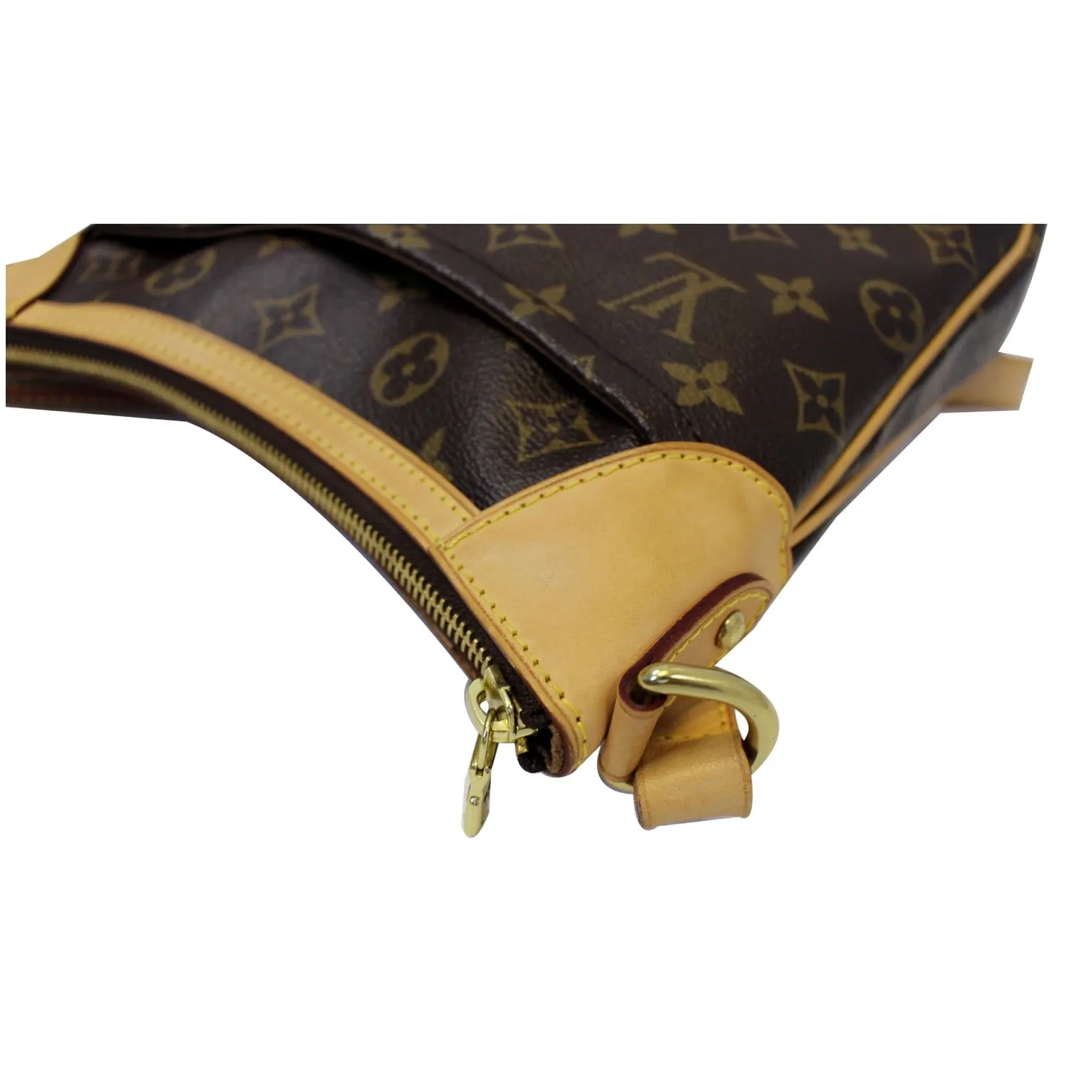 LOUIS VUITTON Odeon PM Monogram Canvas Shoulder Crossbody Bag Brown