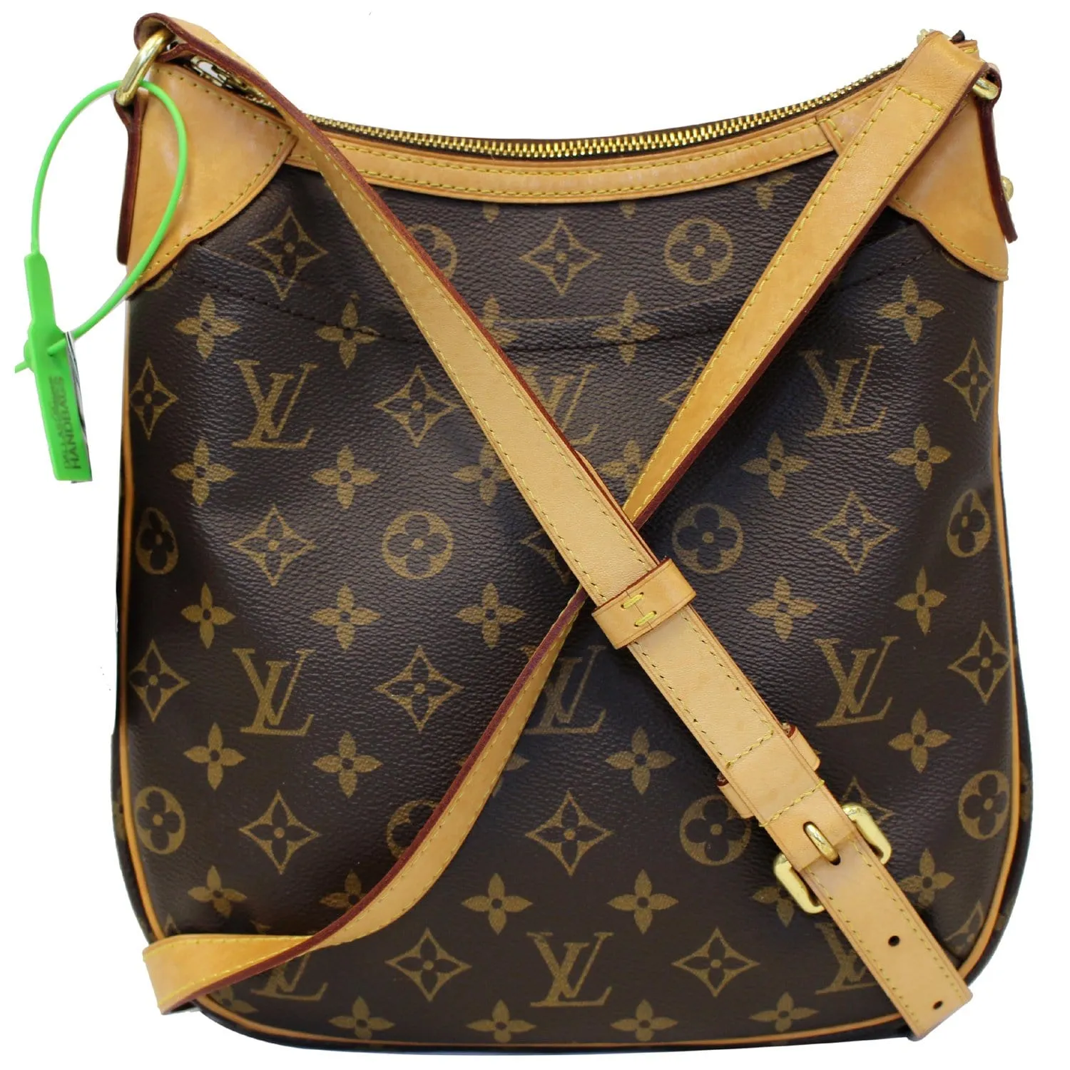 LOUIS VUITTON Odeon PM Monogram Canvas Shoulder Crossbody Bag Brown