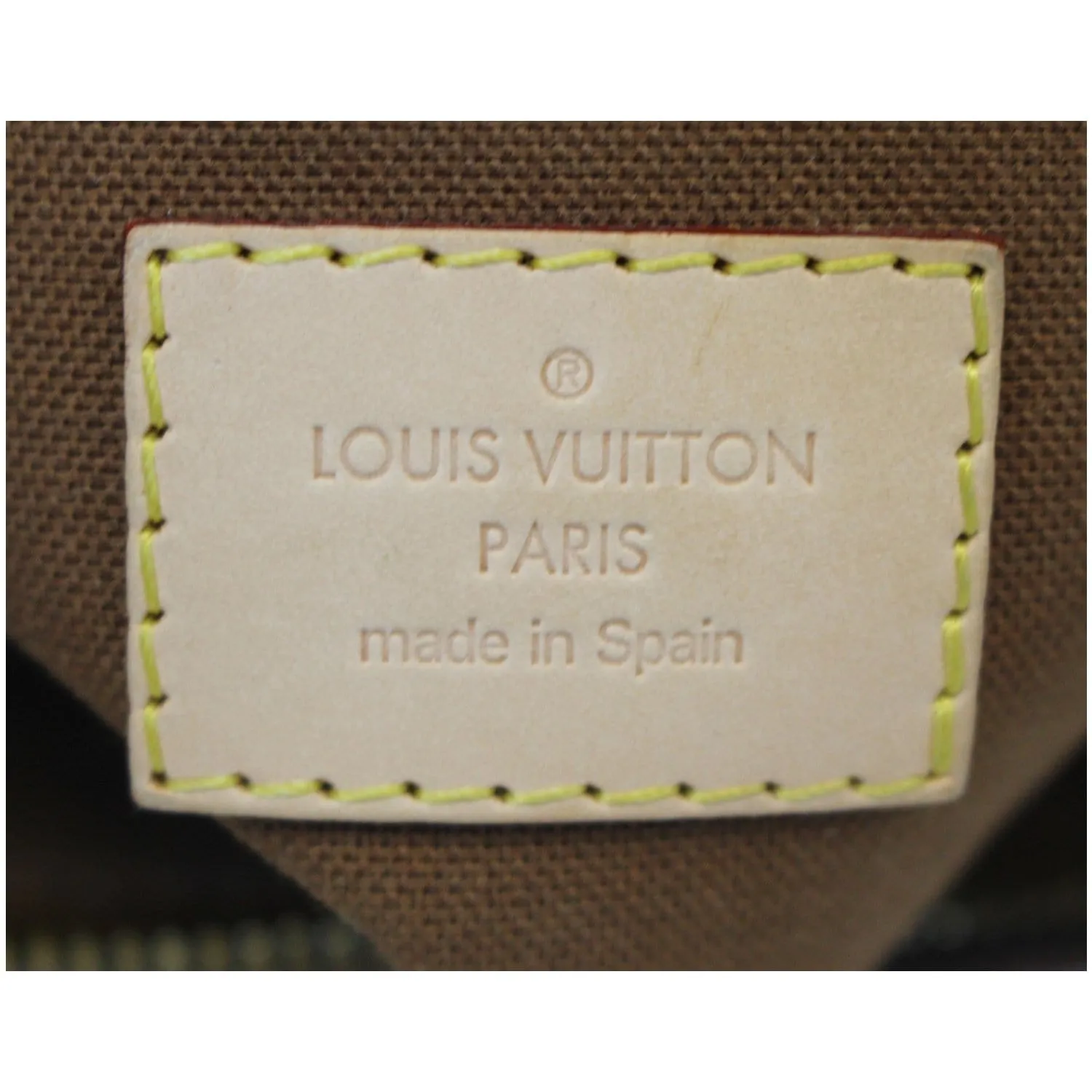 LOUIS VUITTON Odeon PM Monogram Canvas Shoulder Crossbody Bag Brown