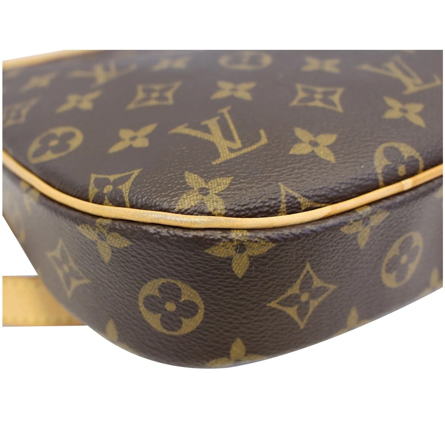 LOUIS VUITTON Odeon PM Monogram Canvas Shoulder Crossbody Bag Brown