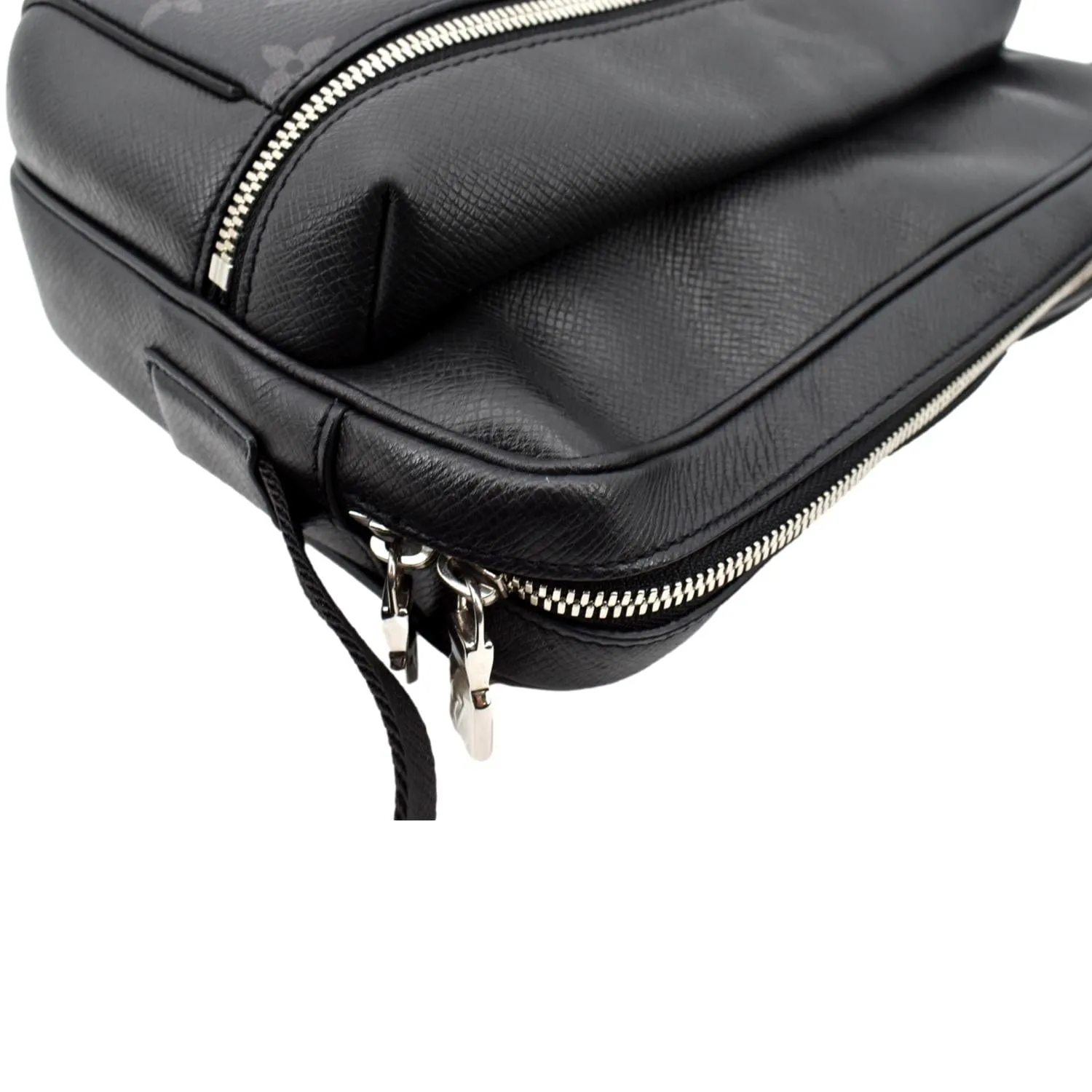 LOUIS VUITTON Outdoor Messenger Eclipse Canvas Crossbody Bag Black