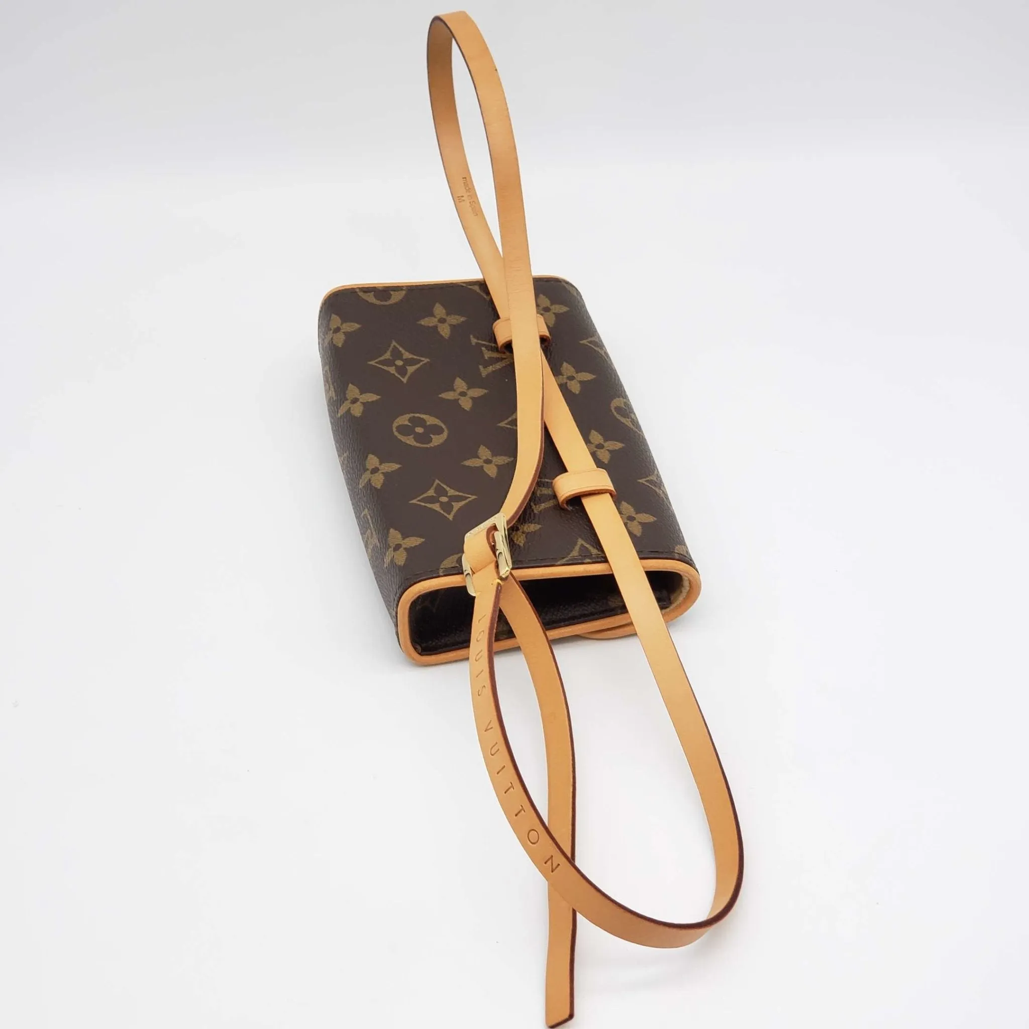 Louis Vuitton Pochette Florentine Browns Monogram Belt Bag