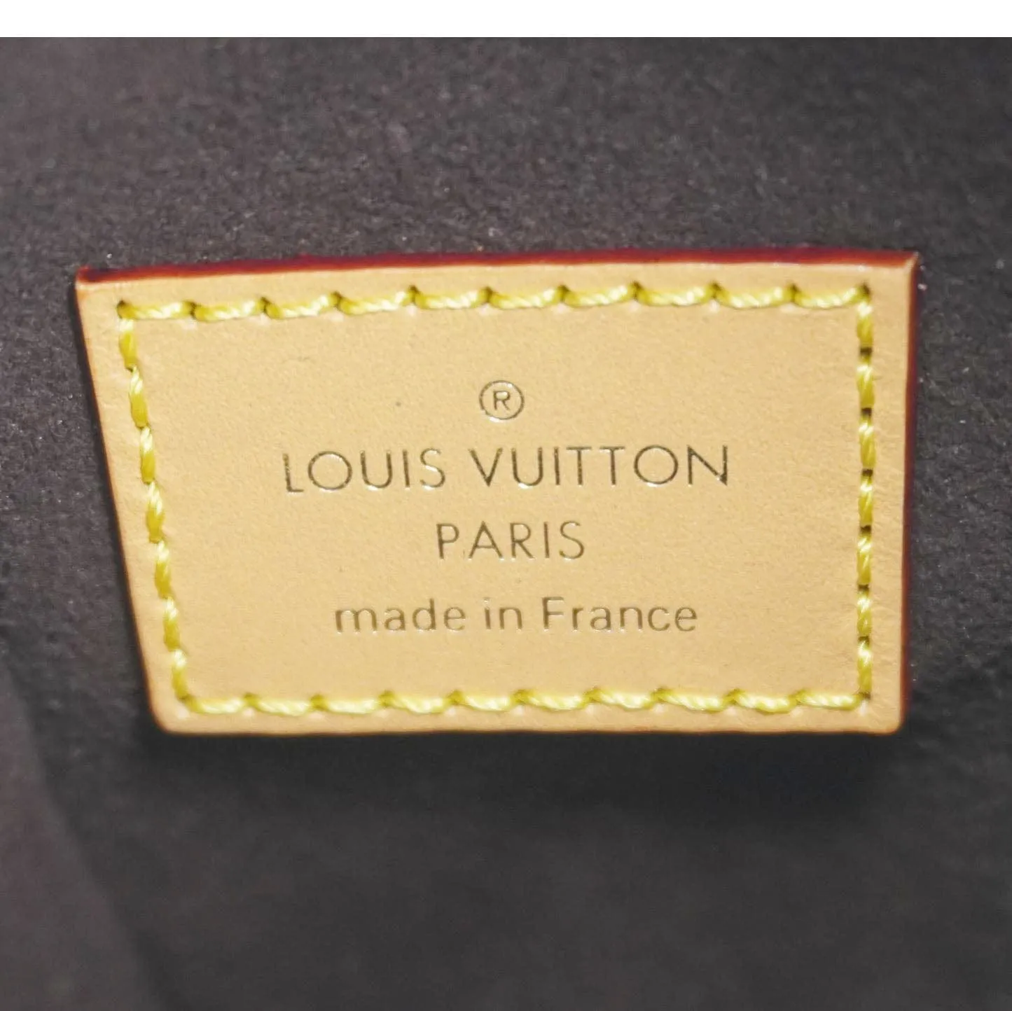LOUIS VUITTON Side Trunk PM Monogram Canvas Tote Shoulder Bag Brown