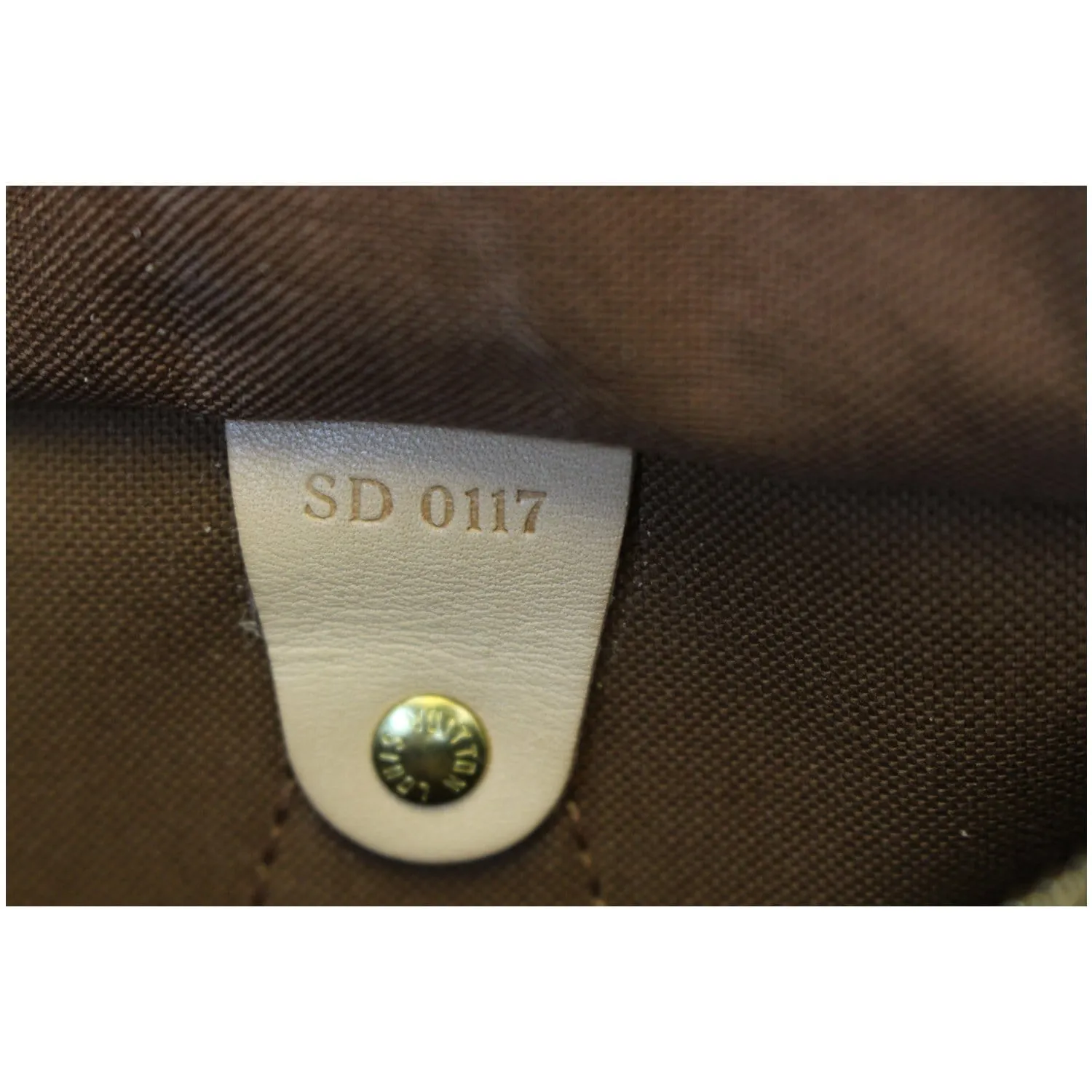 LOUIS VUITTON Speedy 30 Bandouliere Monogram Canvas Shoulder Bag Brown