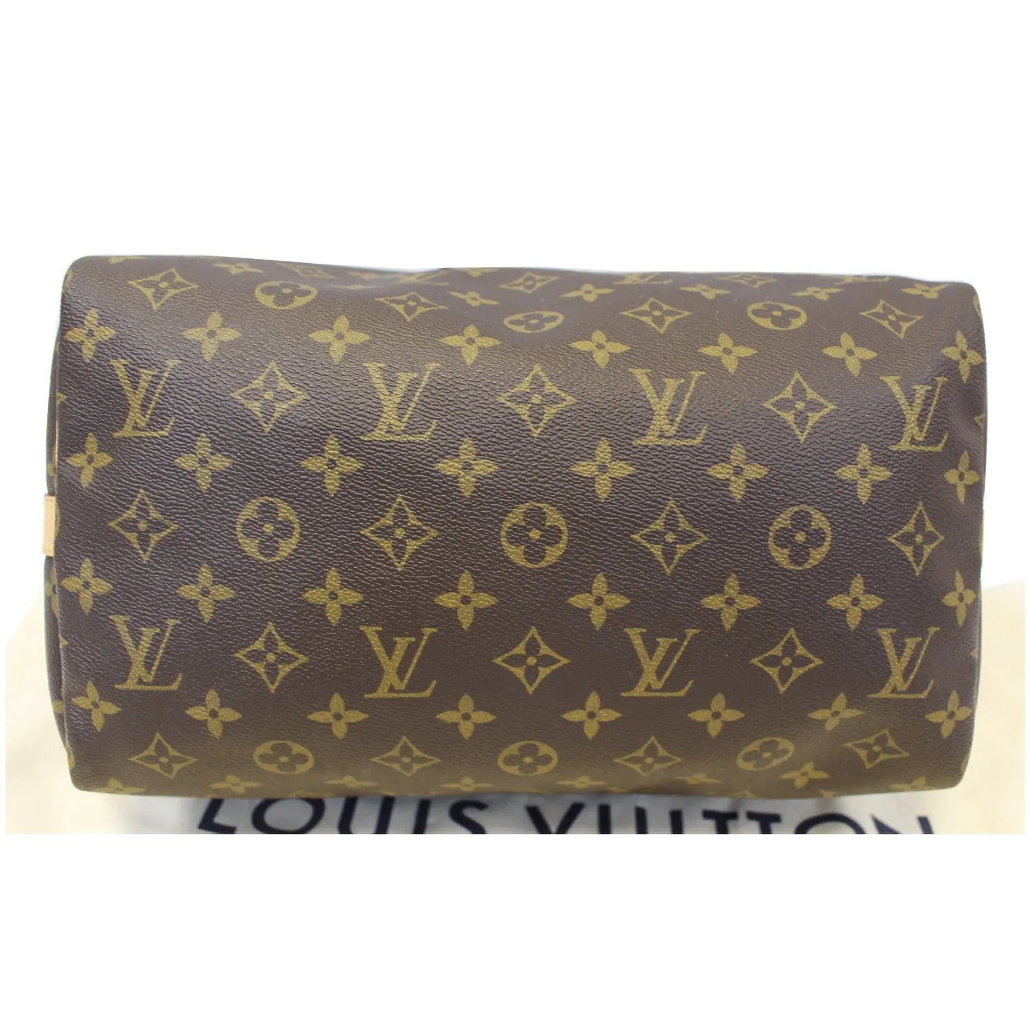 LOUIS VUITTON Speedy 30 Bandouliere Monogram Canvas Shoulder Bag Brown
