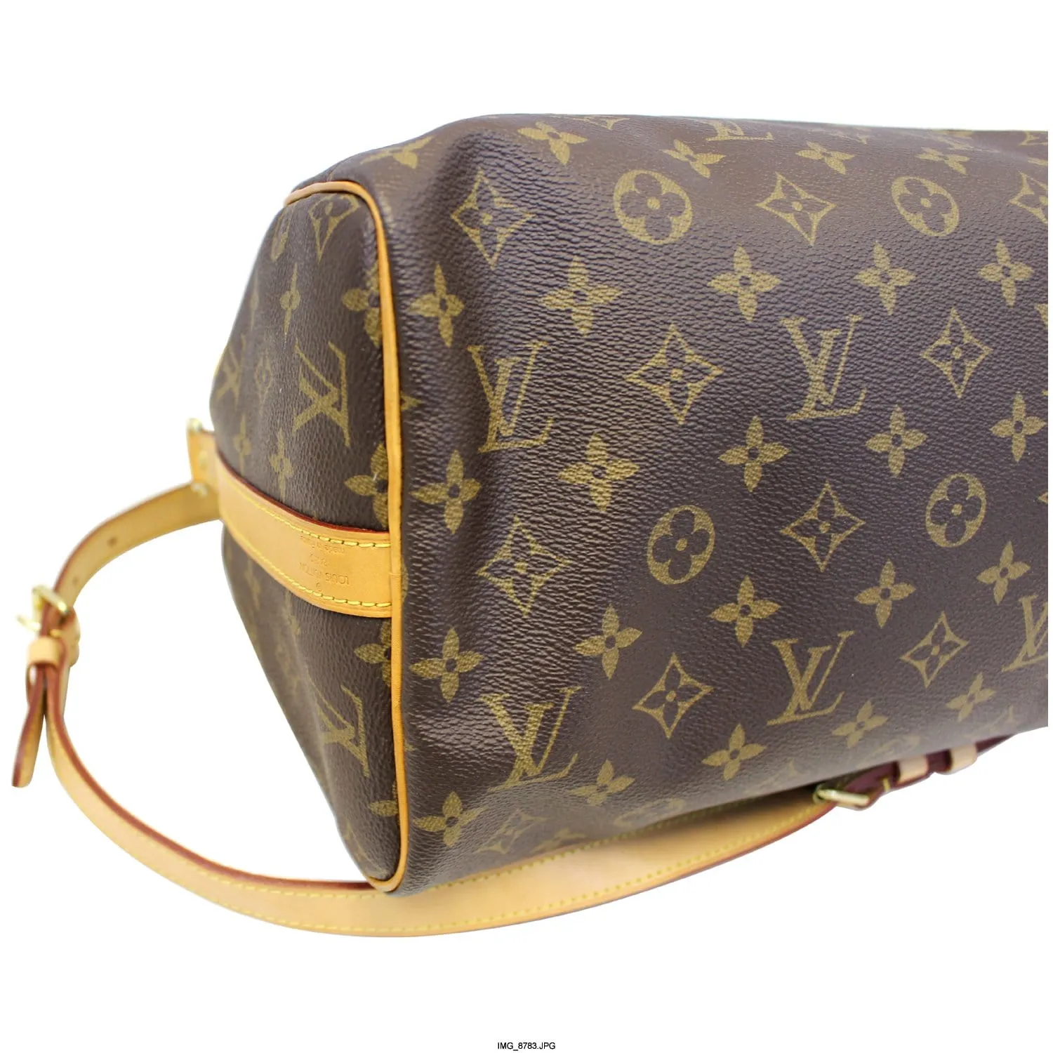 LOUIS VUITTON Speedy 30 Bandouliere Monogram Canvas Shoulder Bag