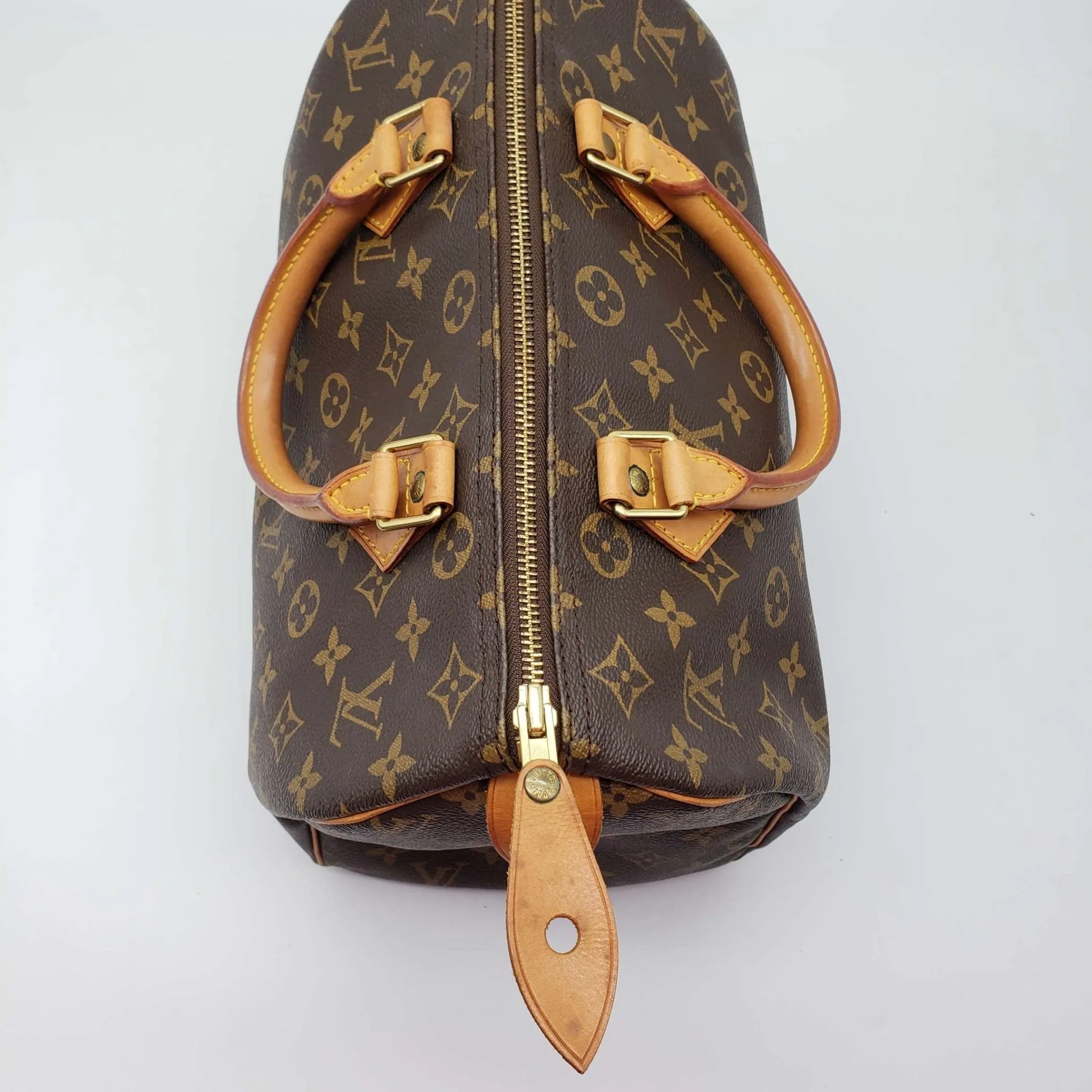 Louis Vuitton Speedy 30 Brown Monogram Hand Bag