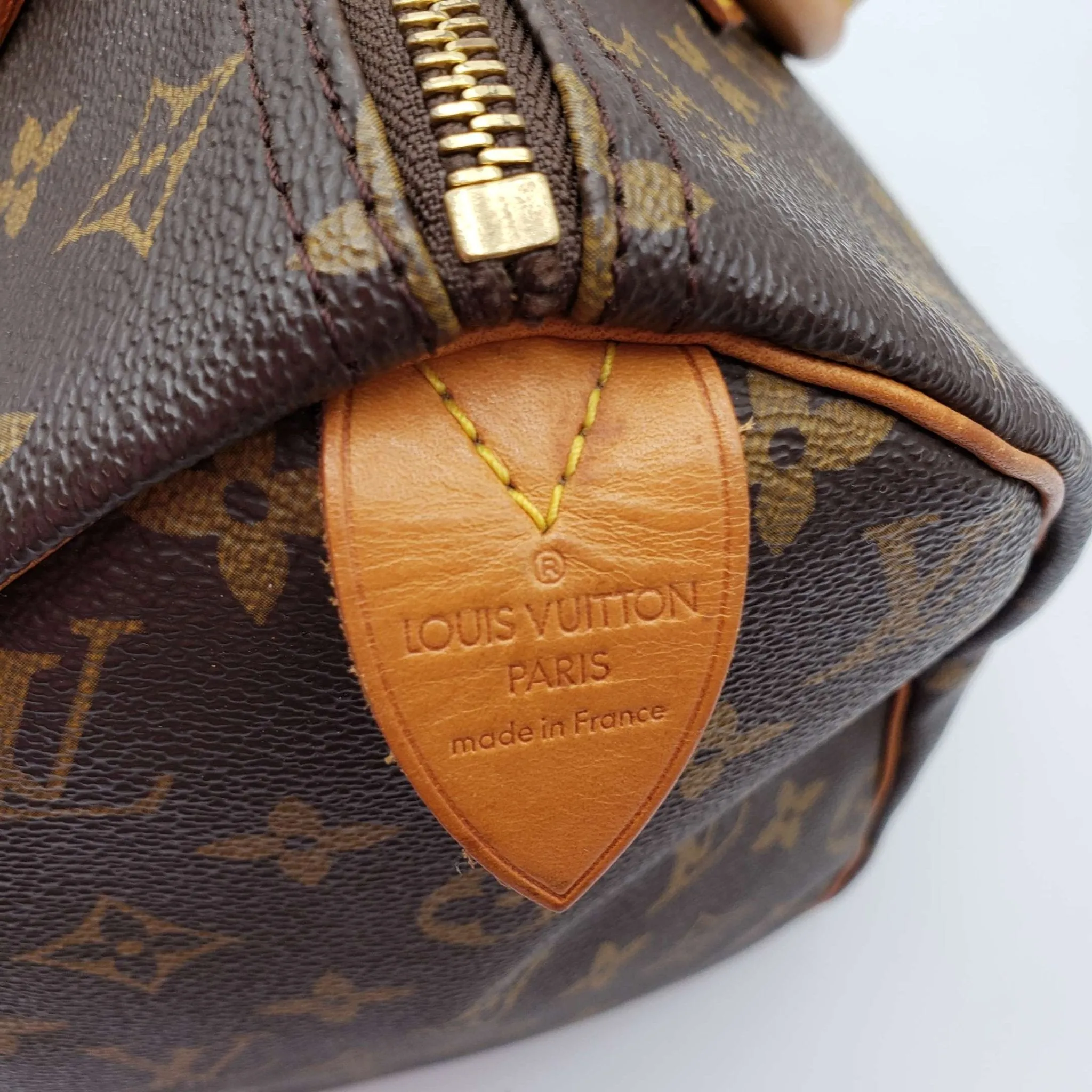 Louis Vuitton Speedy 30 Brown Monogram Hand Bag