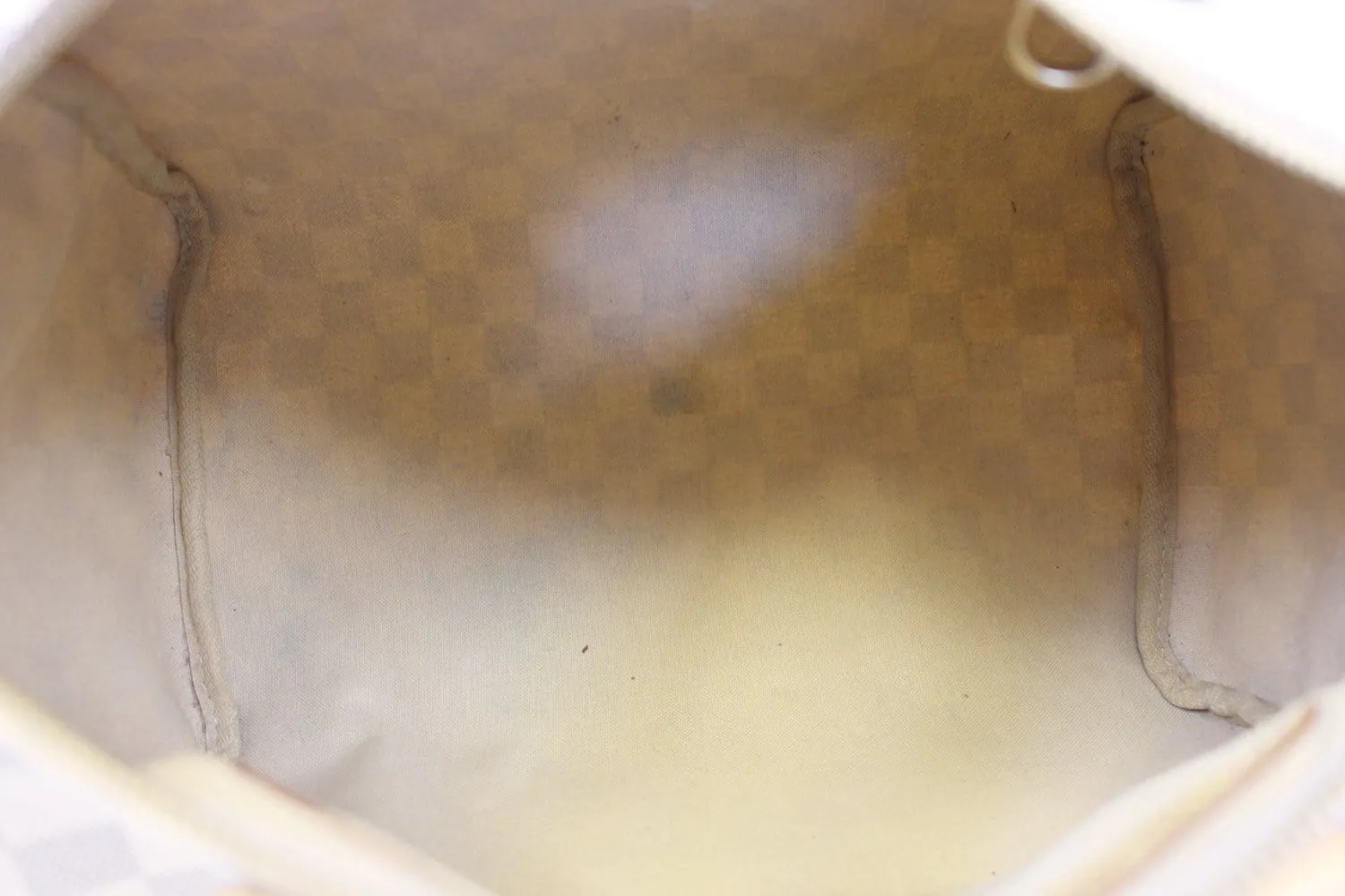 LOUIS VUITTON Speedy 30 Damier Azur  Satchel Handbag